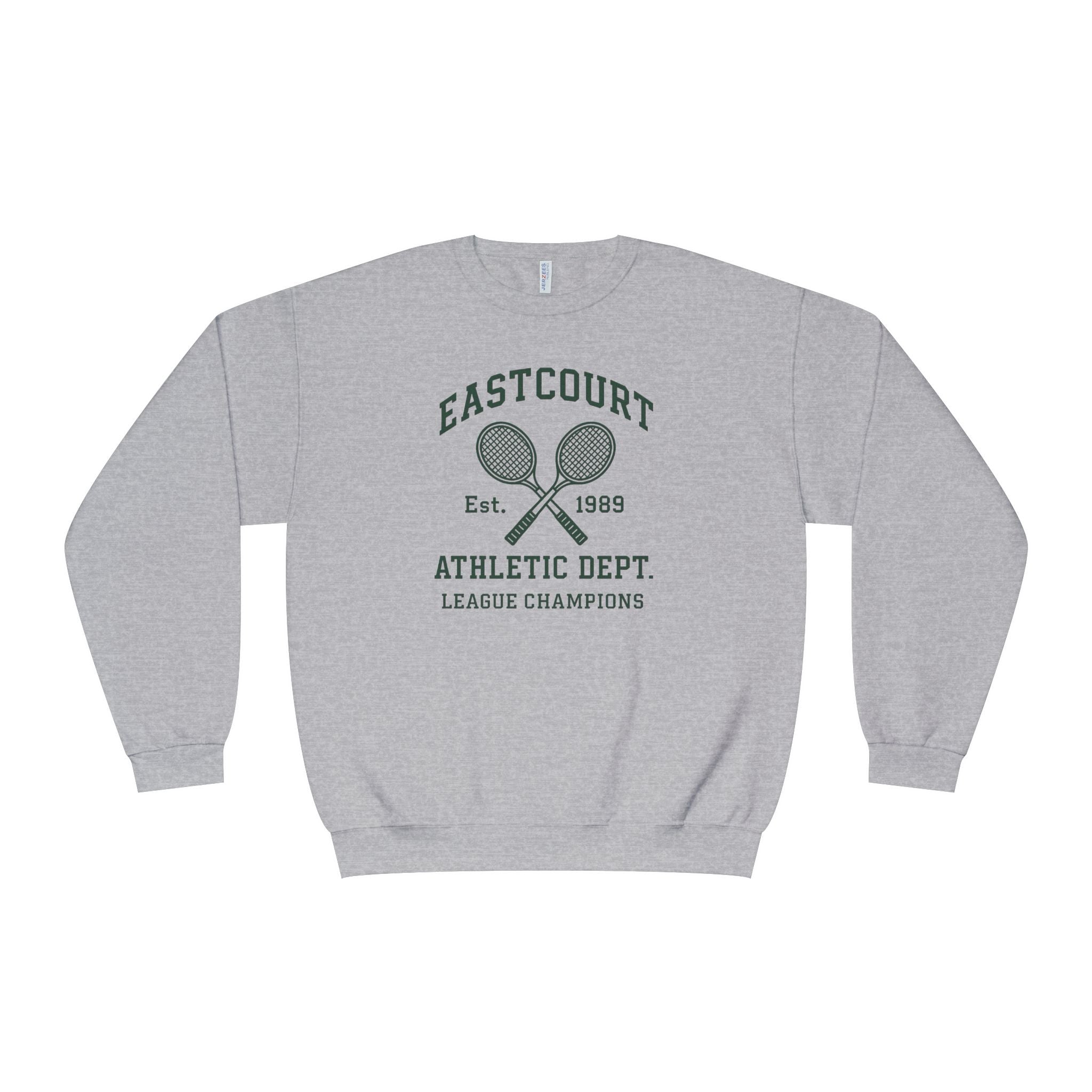 Eastcourt Tennis Sweatshirt Vintage Athletic Dept. Crewneck | Unisex Preppy Pullover Gift | Retro Rackets | Tenniscore Style