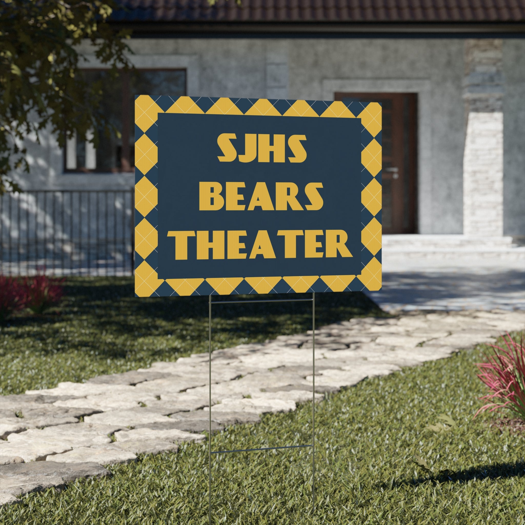SJ Bears Theater - SJHS Bears Theater Yard Sign 18x24 / Double Sided