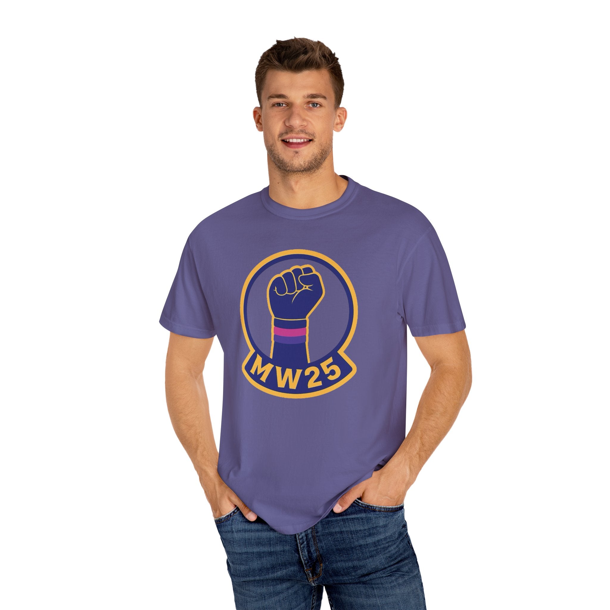 MW25 - Empowering Unisex Garment-Dyed T-shirt