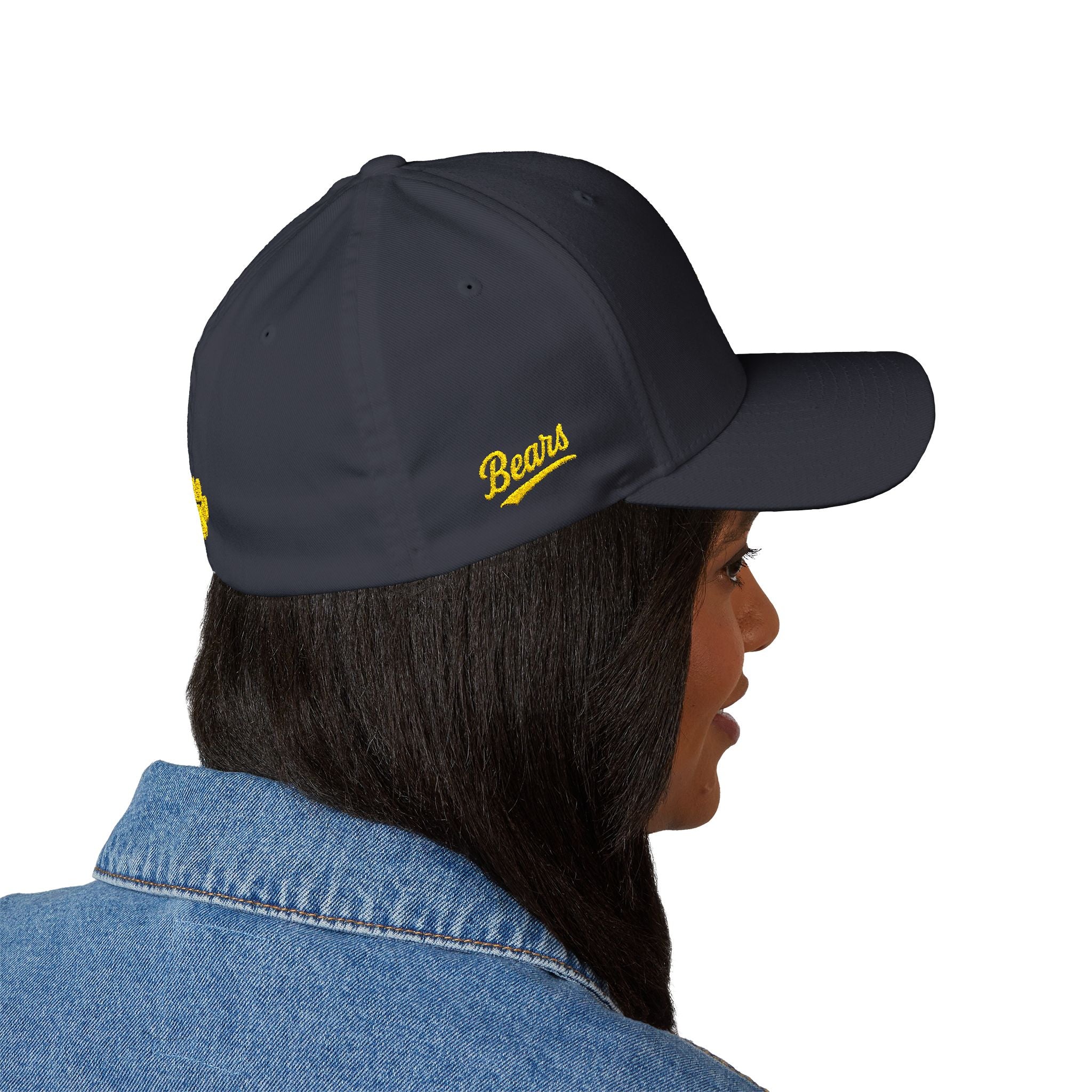 SJ Bears - Embroidered Closed-Back Cap