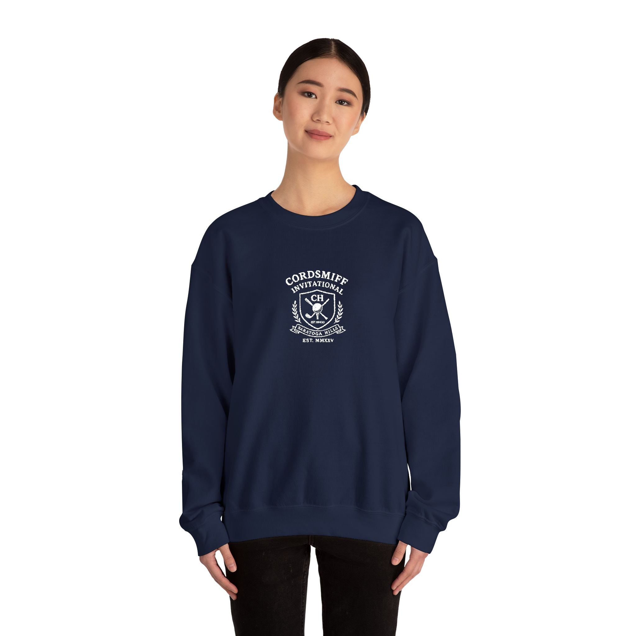 Unisex Golfcore Sweatshirt Preppy Grunge Crewneck, Indie Sleaze Club Top, 90s Aesthetic Pullover by Cordsmiff