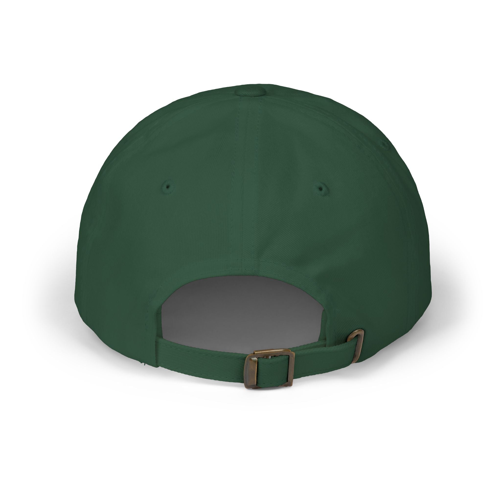 No. 18 Golf Dad Hat Minimalist Green Cap, Classic Golfcore Headwear, Gift for Golfer, Unisex Adjustable Vintage Baseball Hat