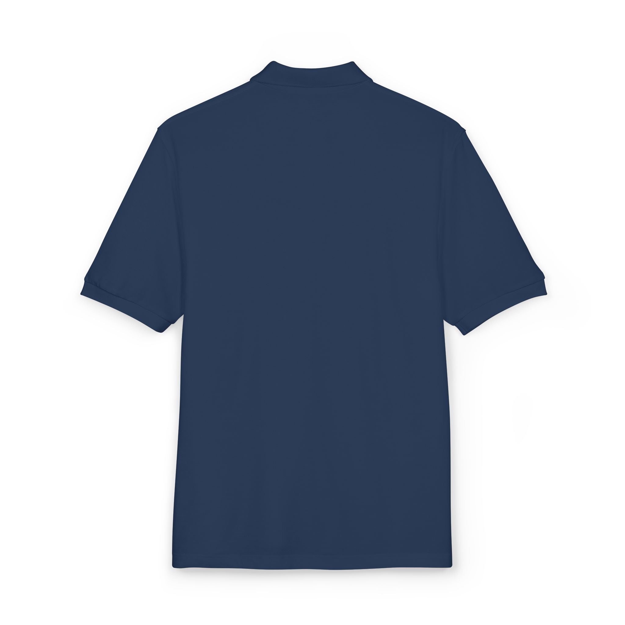 Tee Time Syndicate Golf Polo Embroidered Clubcore Shirt, Prepcore 2.0 Mens Polo, Quiet Luxury Gift for Golfer, Navy Unisex Fit