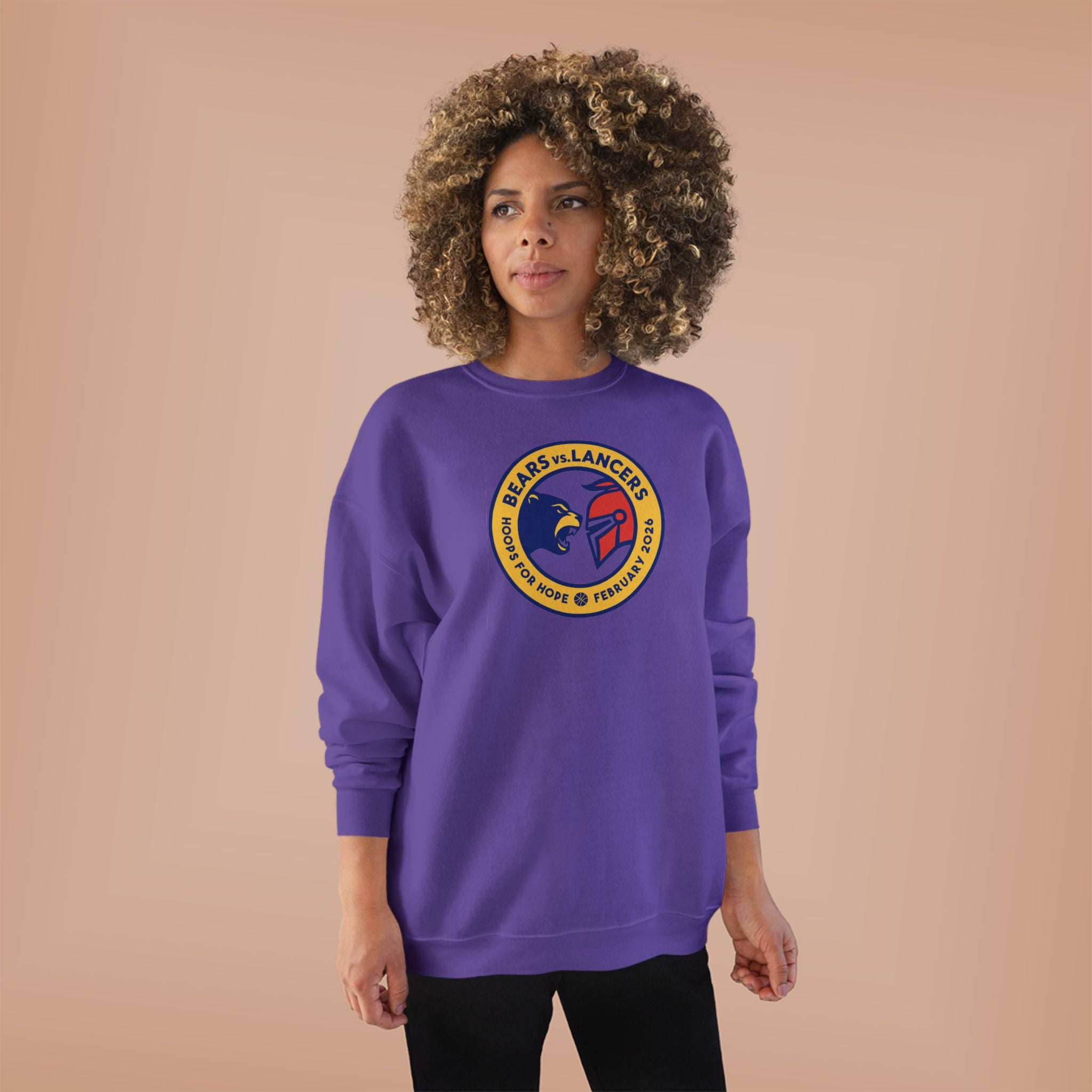 MW25 - Bears vs. Lancers Hoops for Hope Sweatshirt