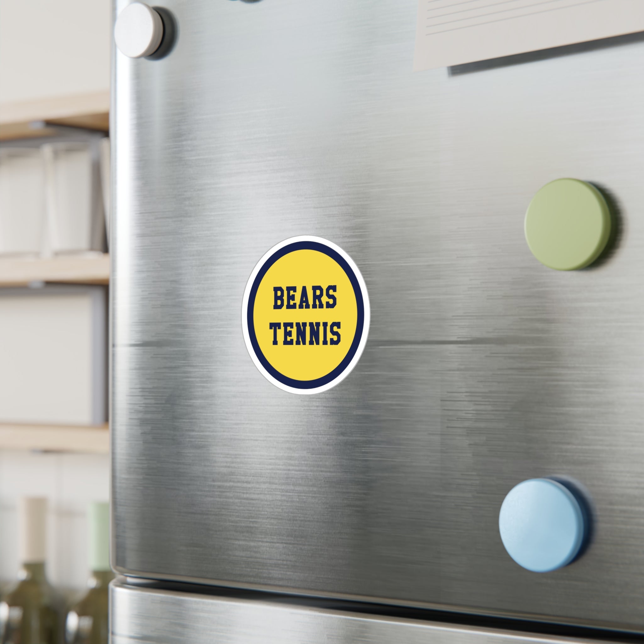 Bears Tennis - Maize and Blue Decal