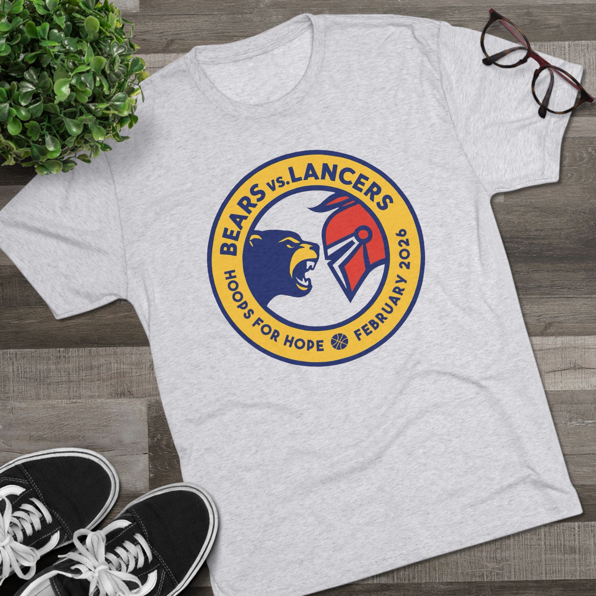 MW25 - Bears vs. Lancers Unisex Tri-Blend Tee