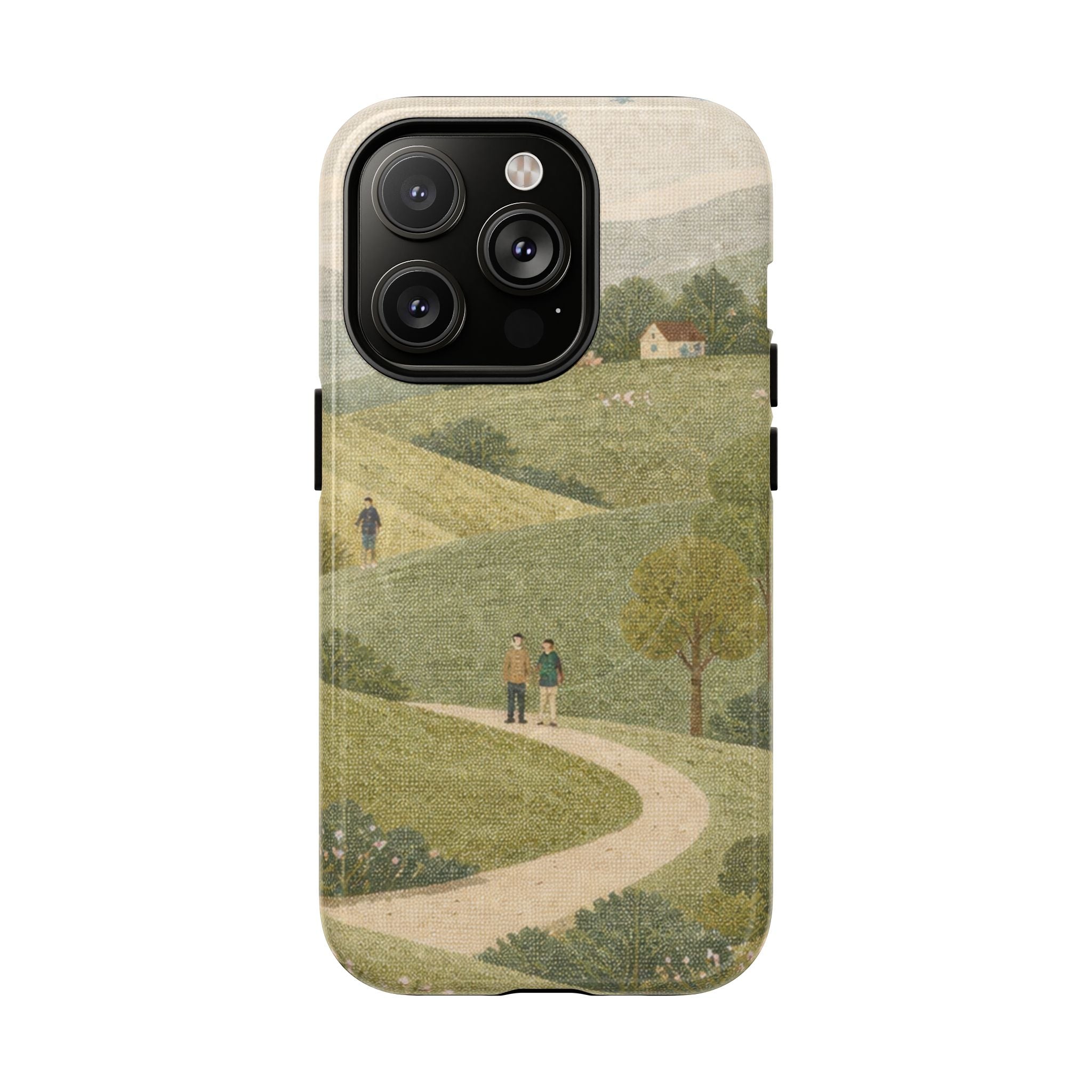 Green Path Iphone Case