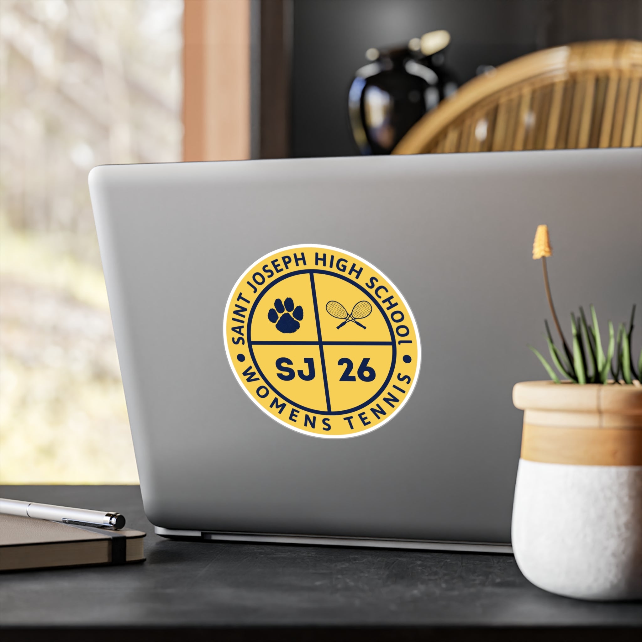 Bears Tennis - Circle Decal SJ 26