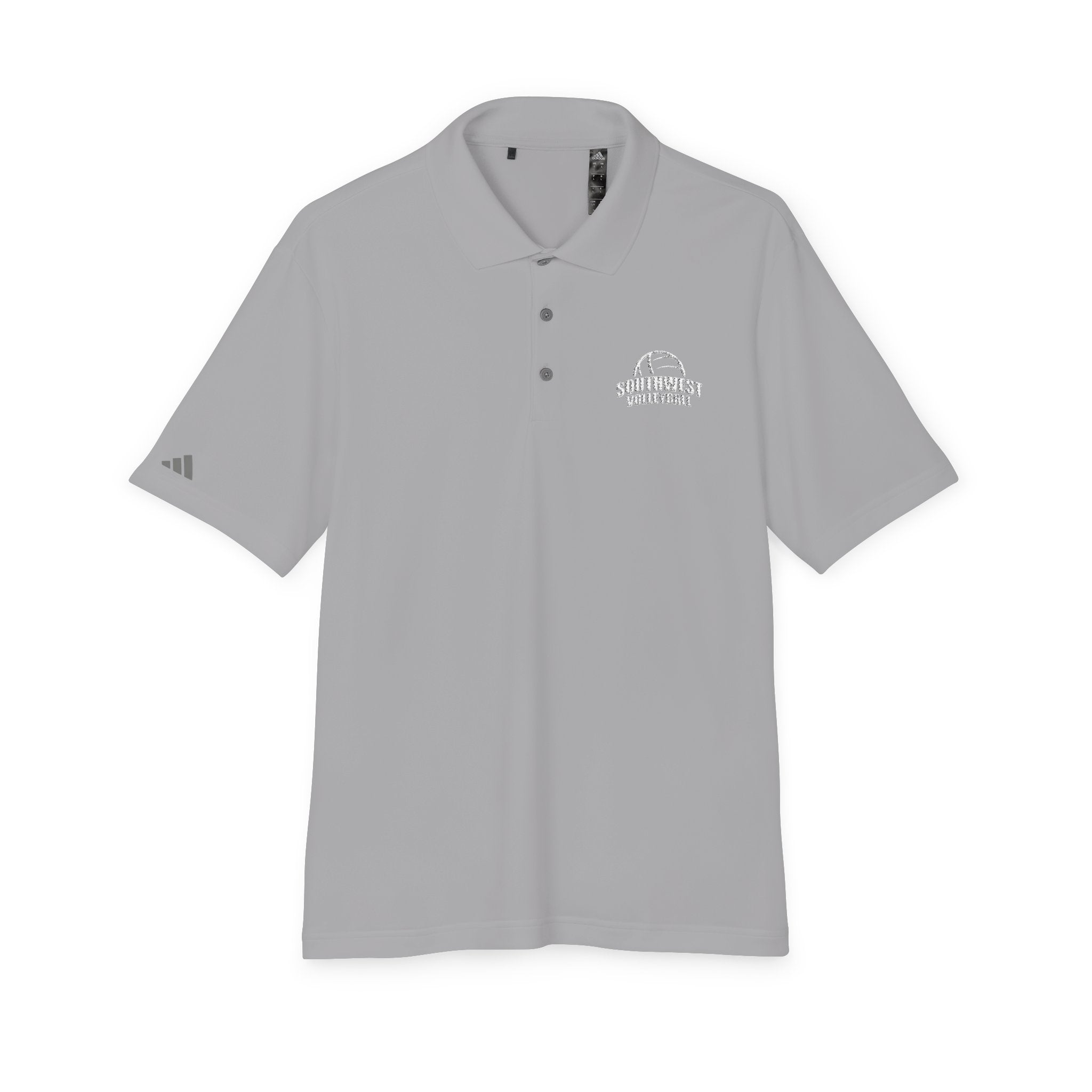 SWVB - Embroidered Unisex Adidas Performance Polo (Gray)