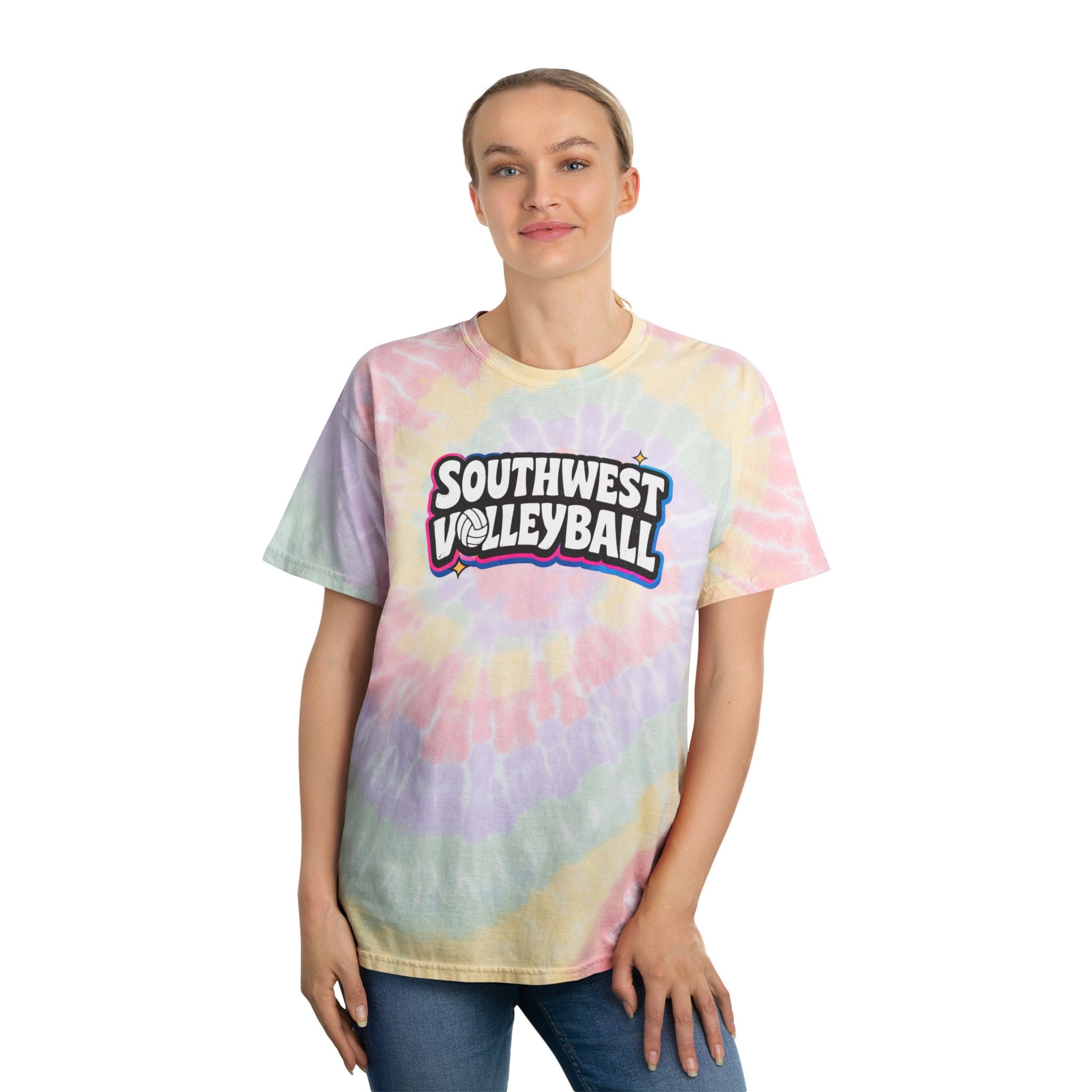 SWVB - Tie Dye Tee Spiral Logo