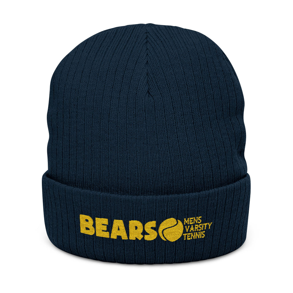 Bears Tennis- Ribbed Knit Beanie