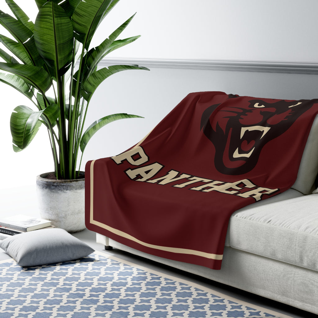 Panthers - Cozy Sherpa Fleece Blanket