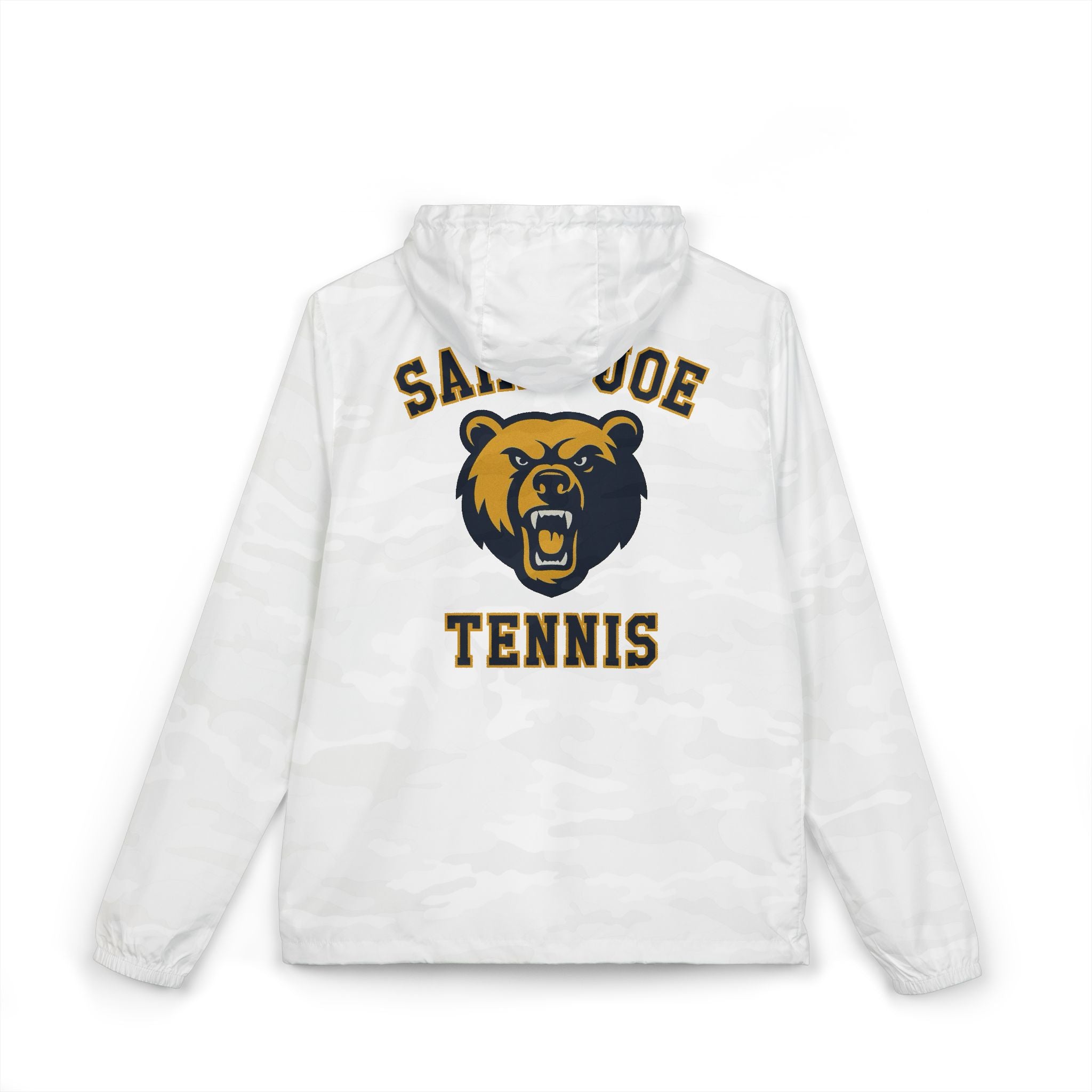 Bears Tennis - Windbreaker Jacket White Camo