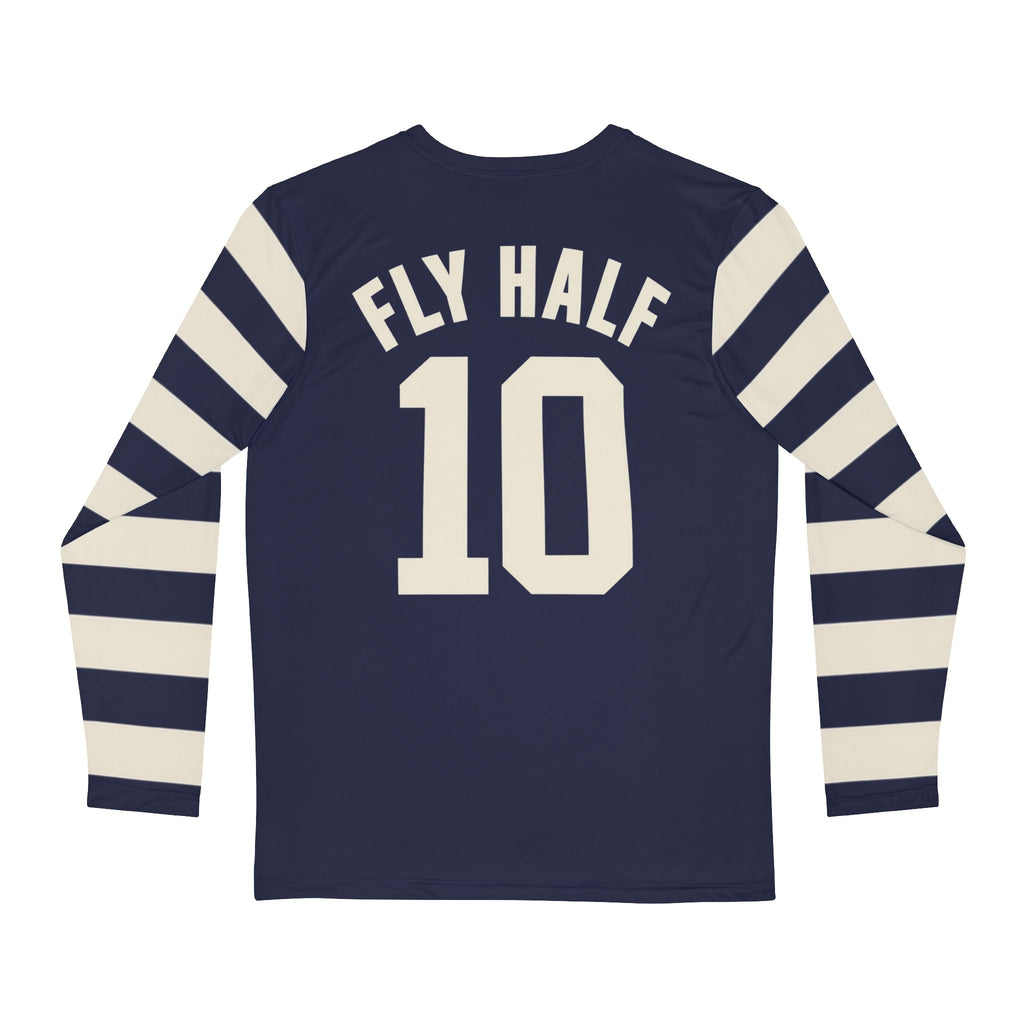 Fly Half No. 10 Rugby-Inspired Long-Sleeve Jersey
