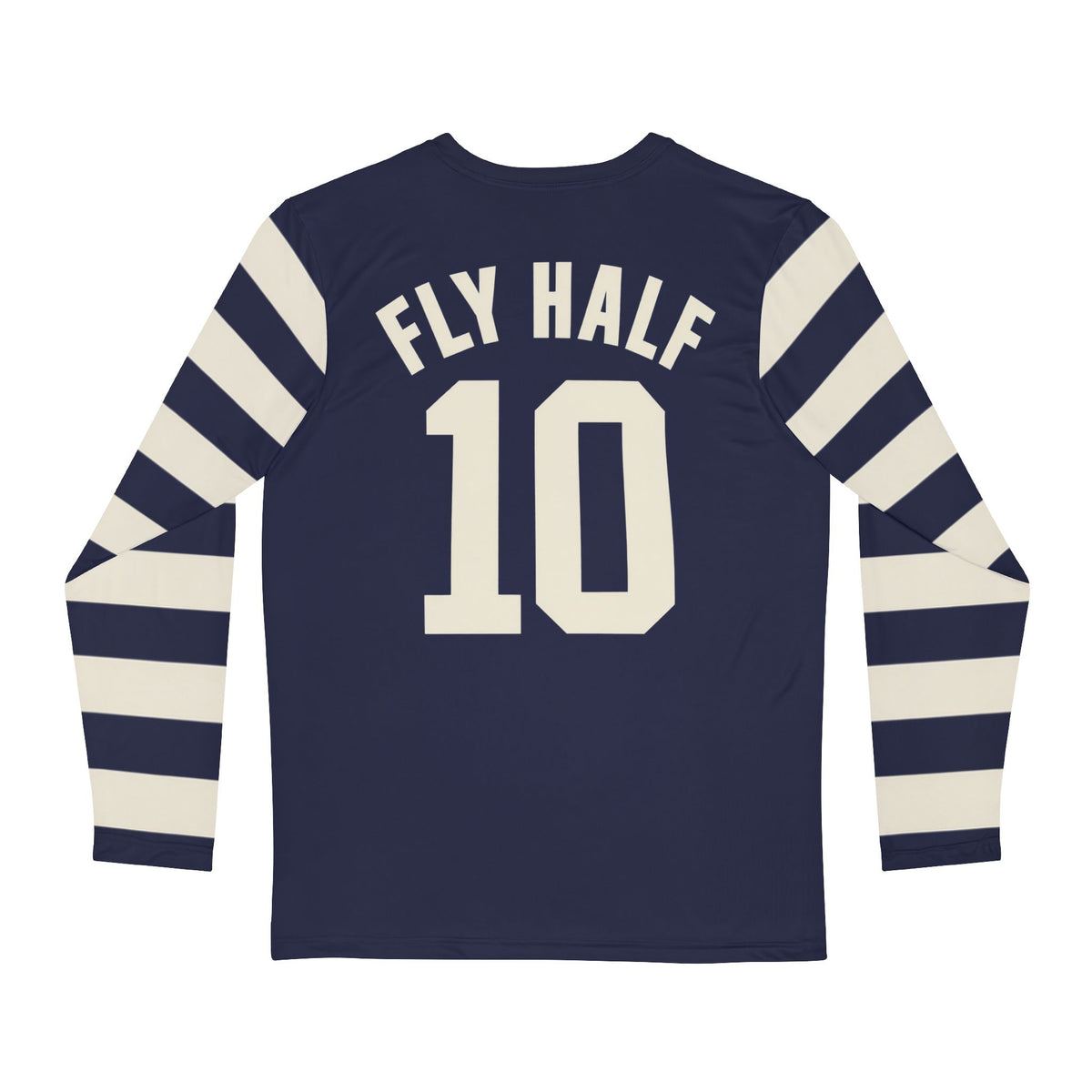 Fly Half No. 10 Rugby-Inspired Long-Sleeve Jersey