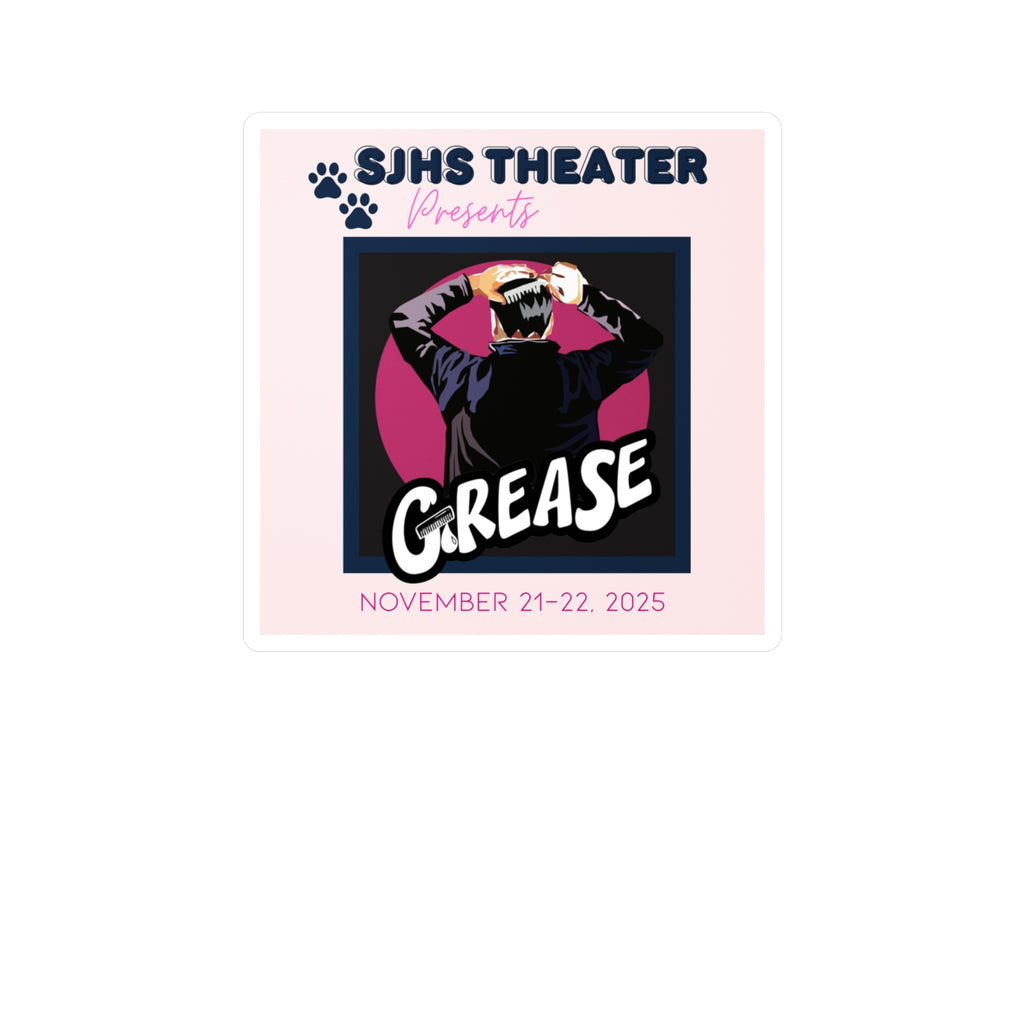 SJ Bears Theater - Grease Decal