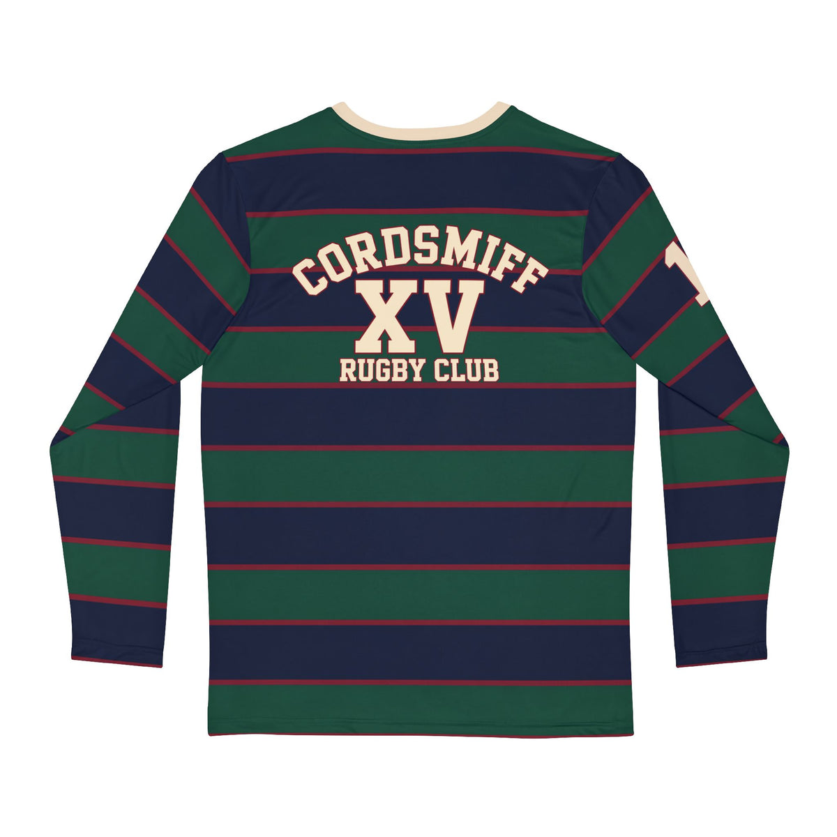 Black Watch XV Rugby-Inspired Long-Sleeve Jersey