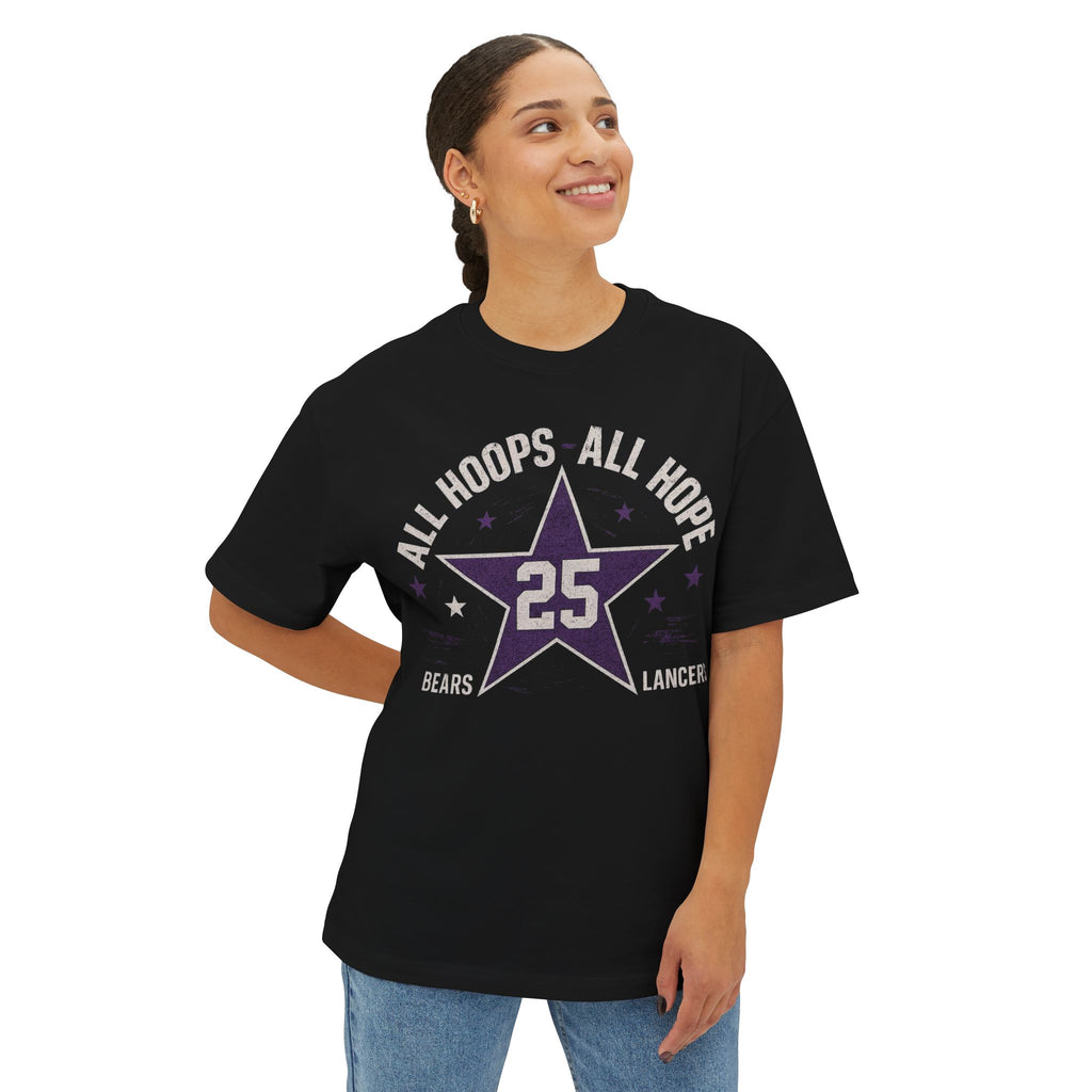 MW25 - All Hoops All Hope Oversized Tee