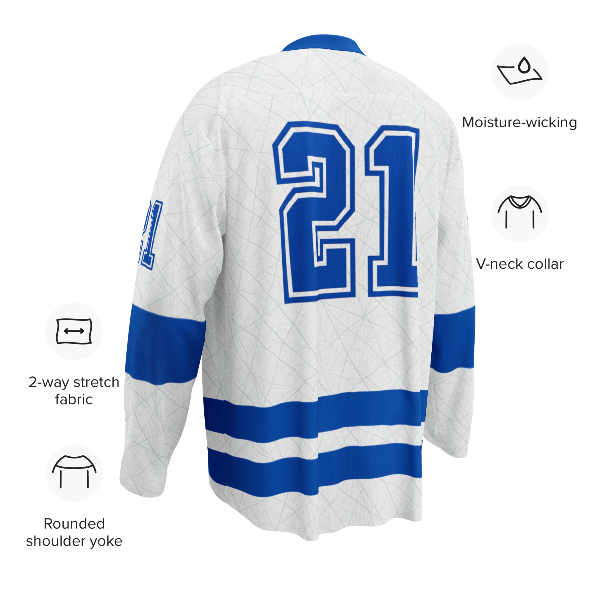 Valley Hockey Jersey - Ice #21