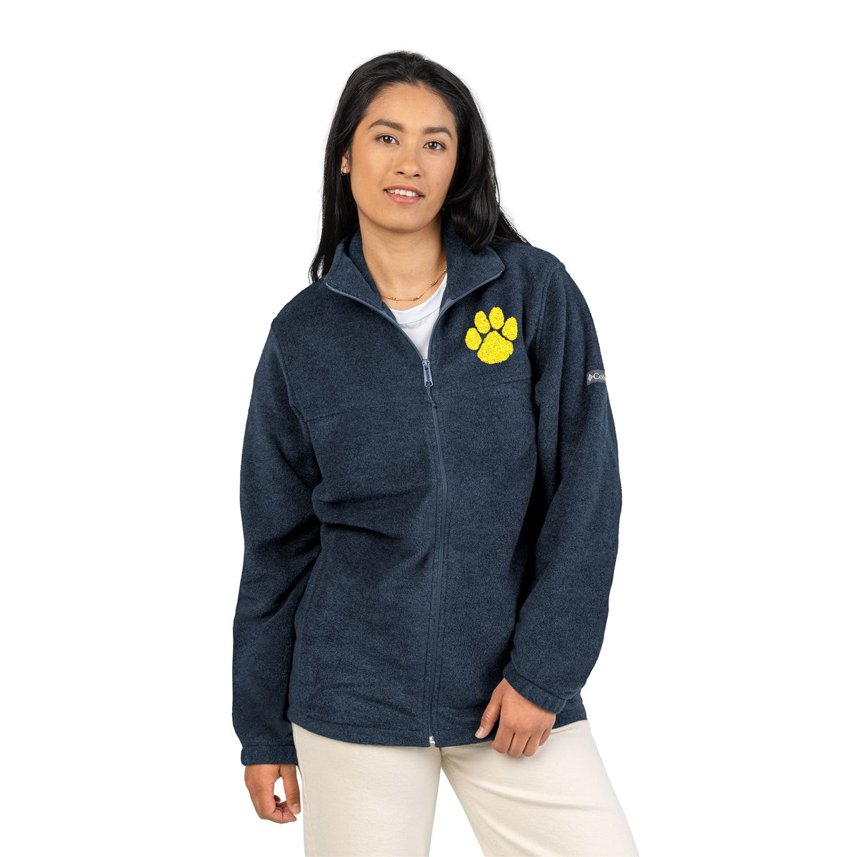 SJ Bears - Embroidered Paw Fleece Jacket — Columbia Full-Zip