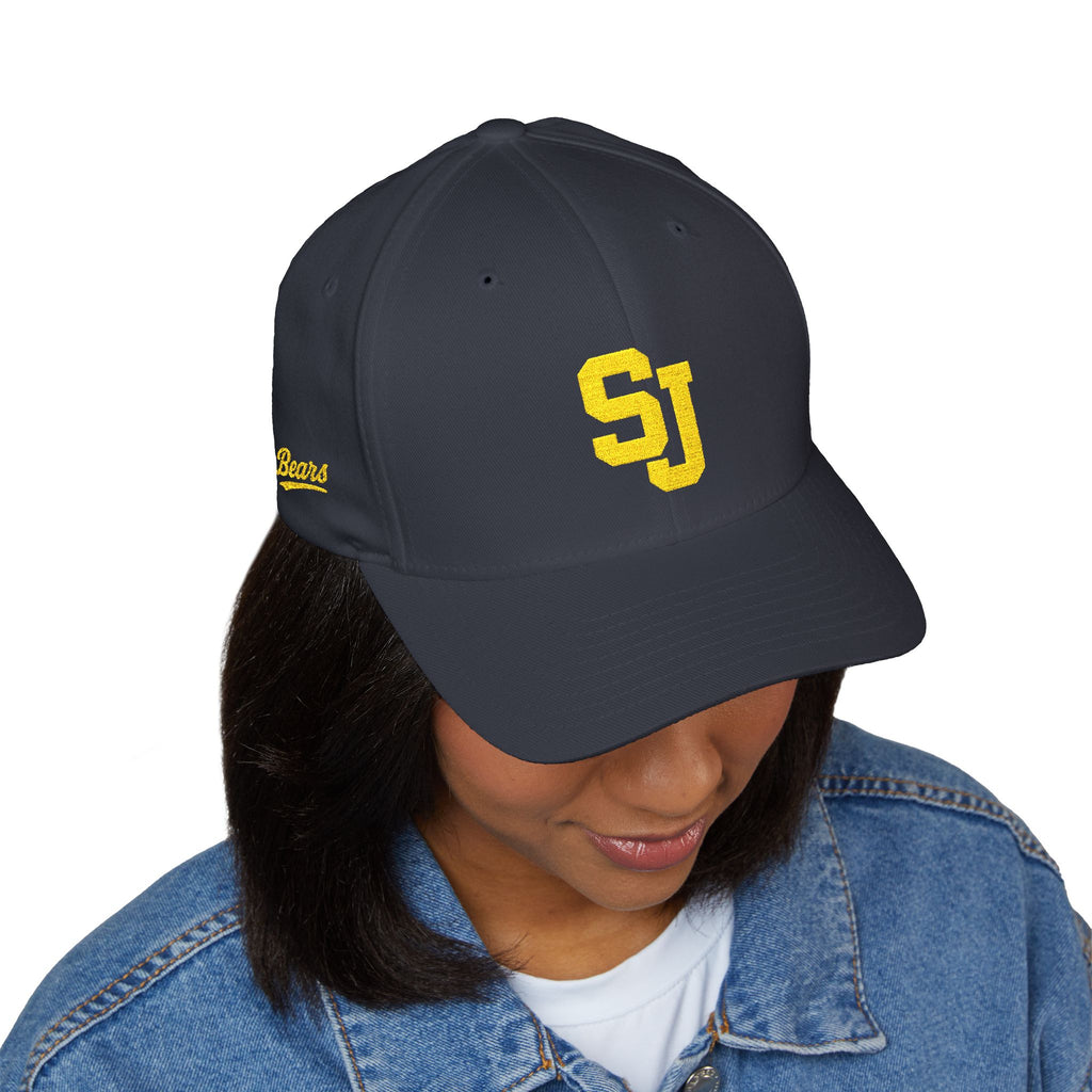 SJ Bears - Embroidered Closed-Back Cap