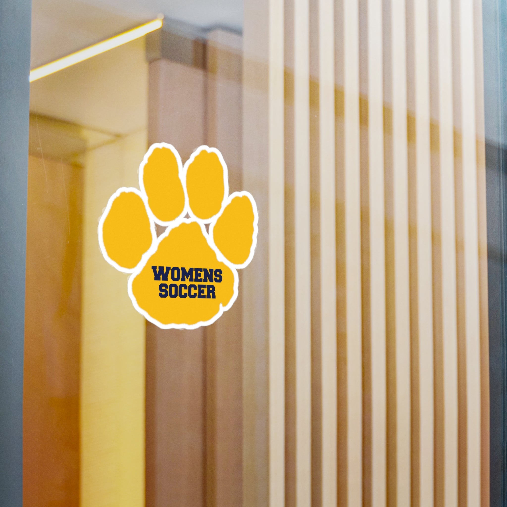 Bears Soccer - Paw Vinyl Decal