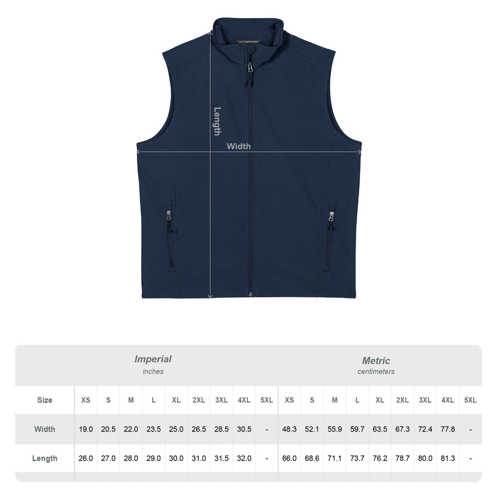 SJ Rocket Football - Embroidered Soft Shell Vest