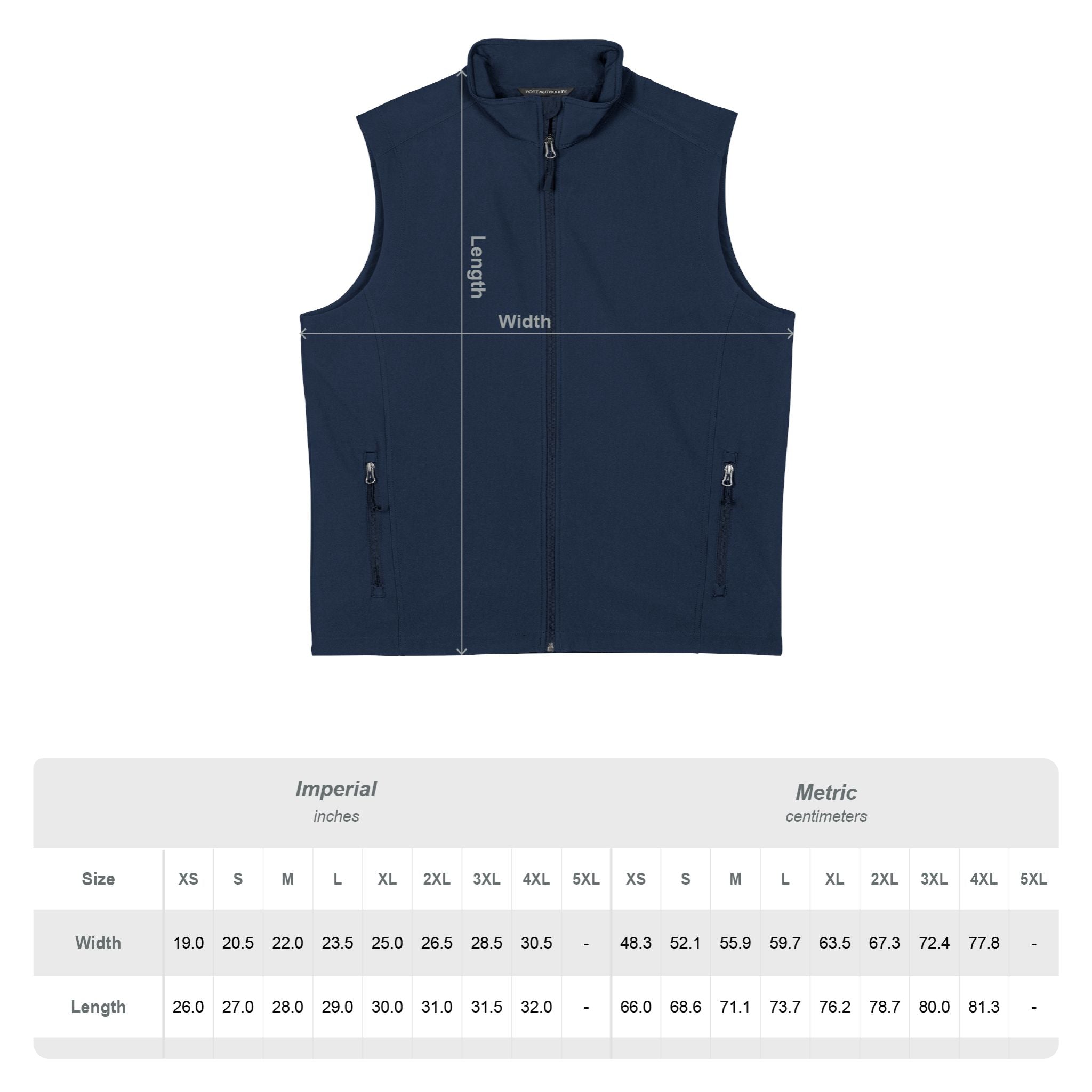 SJ Rocket Football - Embroidered Soft Shell Vest