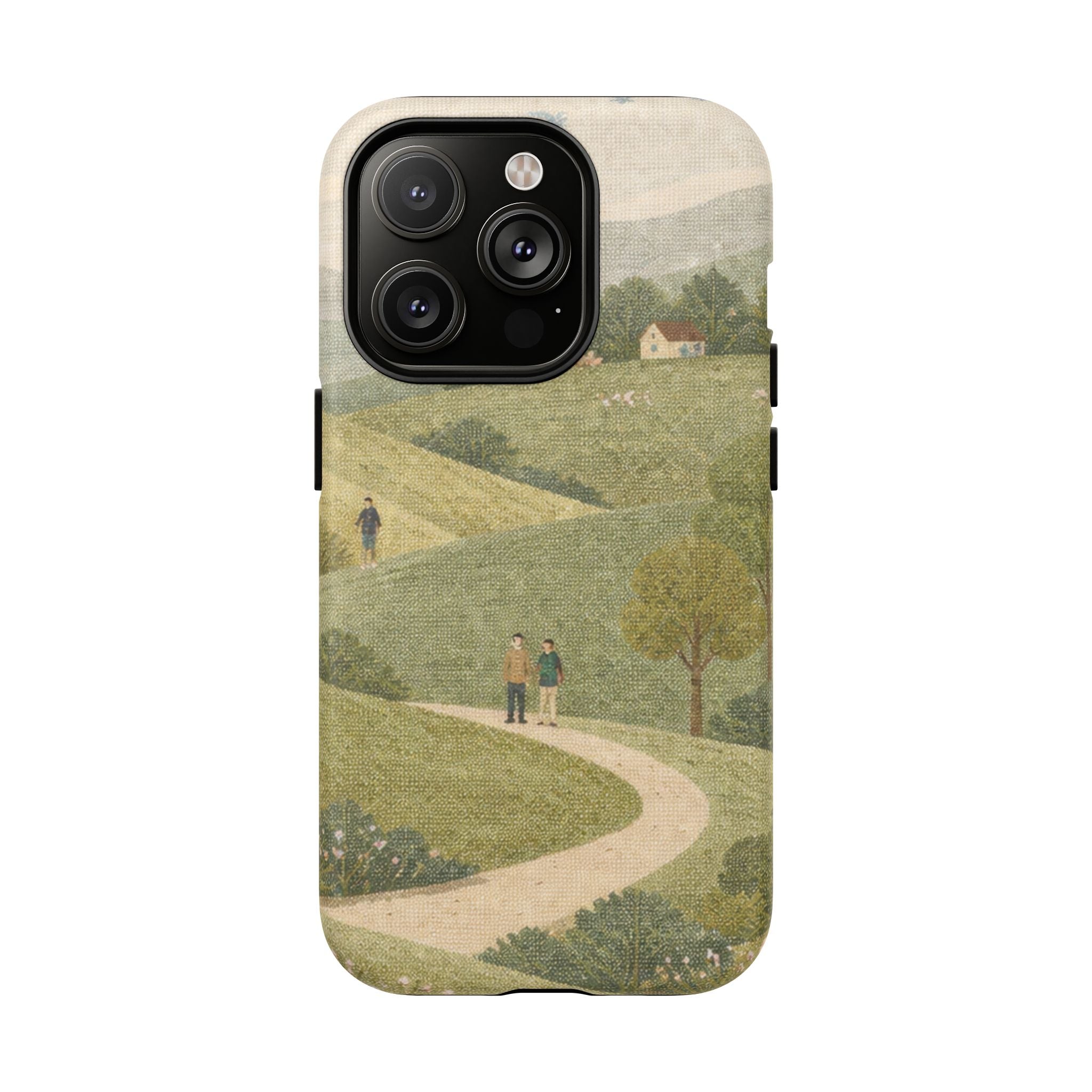 Green Path Iphone Case