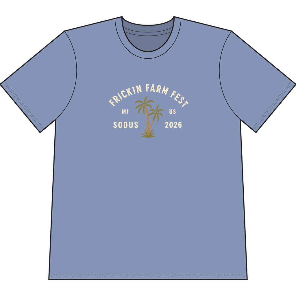 Frickin Farm Fest — Oversized Palm Tee