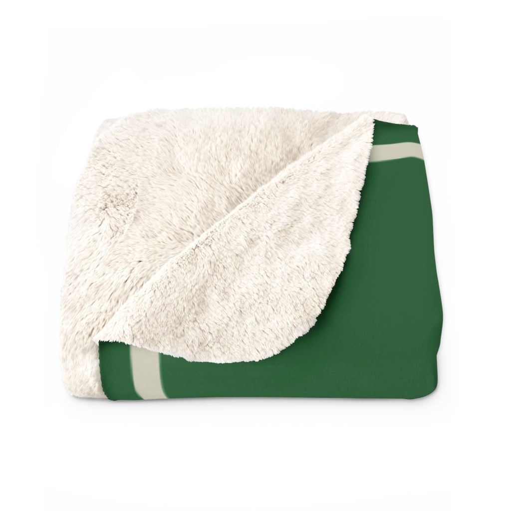 Shamrocks- Cozy Sherpa Fleece Blanket