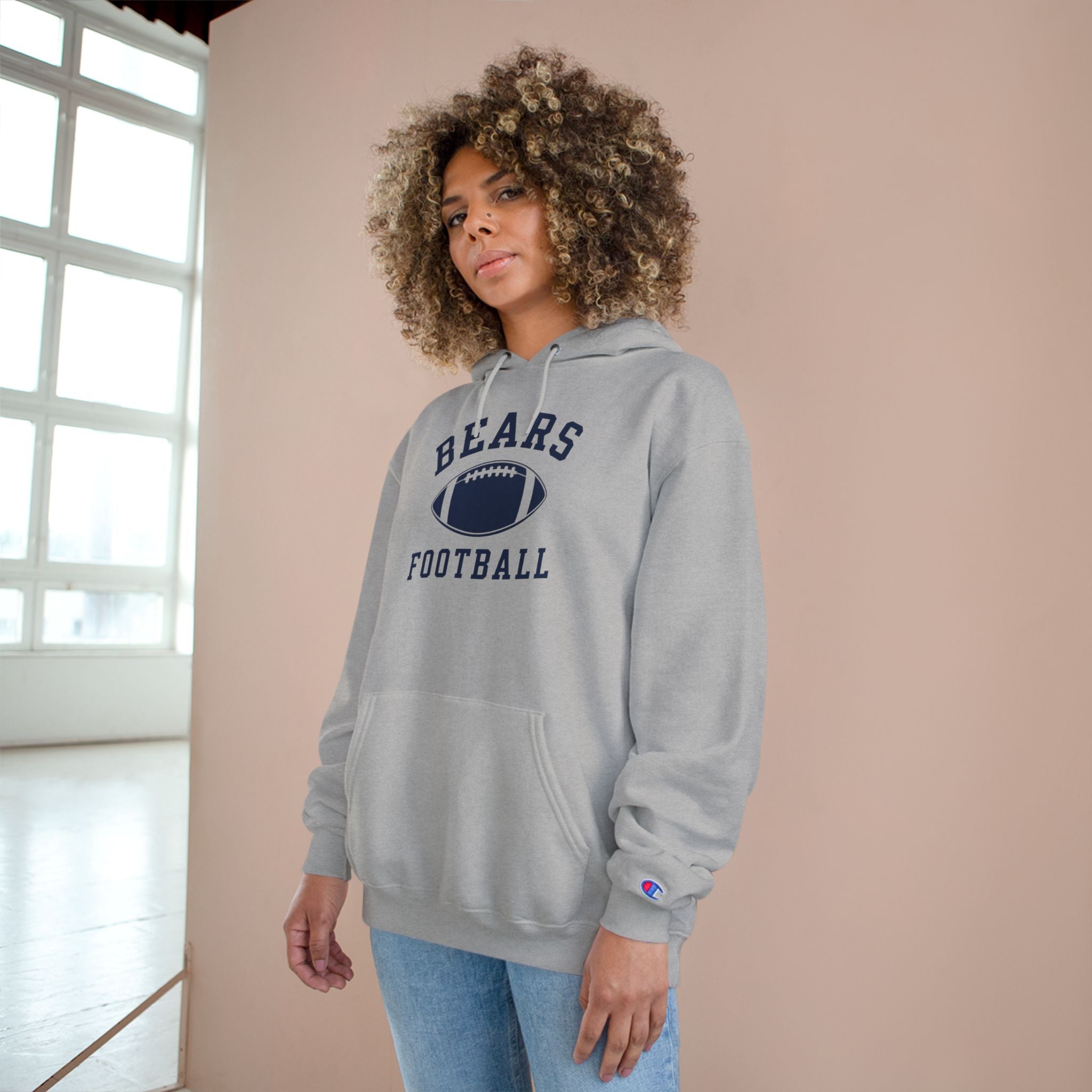 SJ Rocket Football - Champion Bears Football Hoodie
