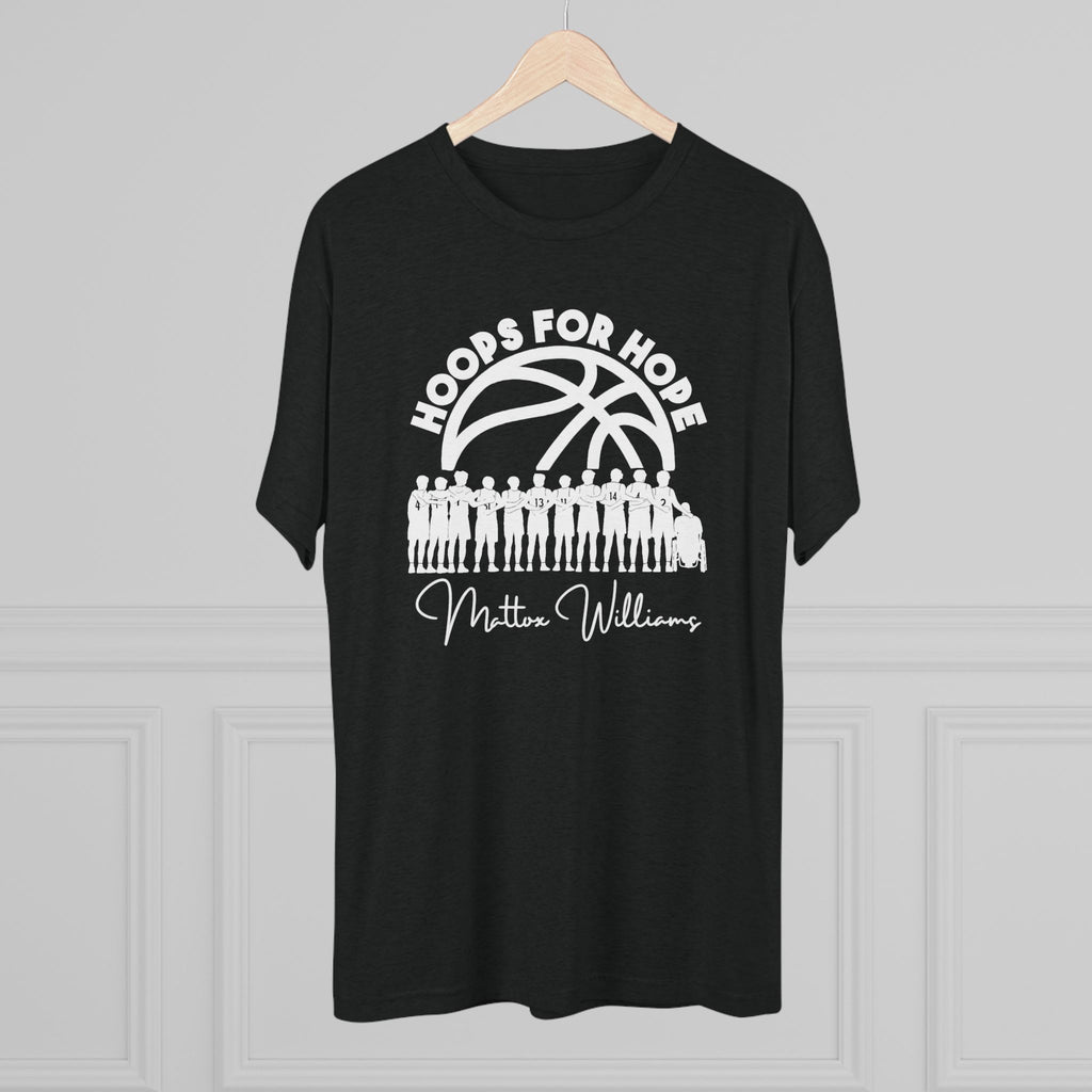 MW25 - Hoops For Hope Unisex Tri-Blend Tee