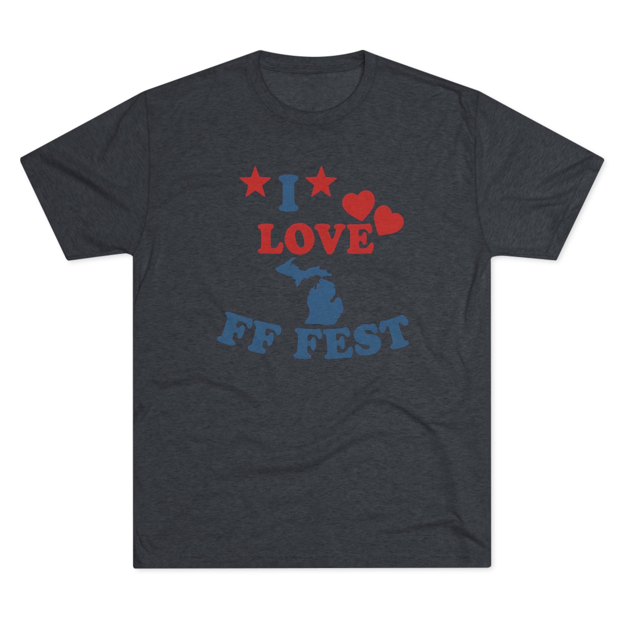 Frickin Farm Fest - I Love MI FF Fest T-Shirt