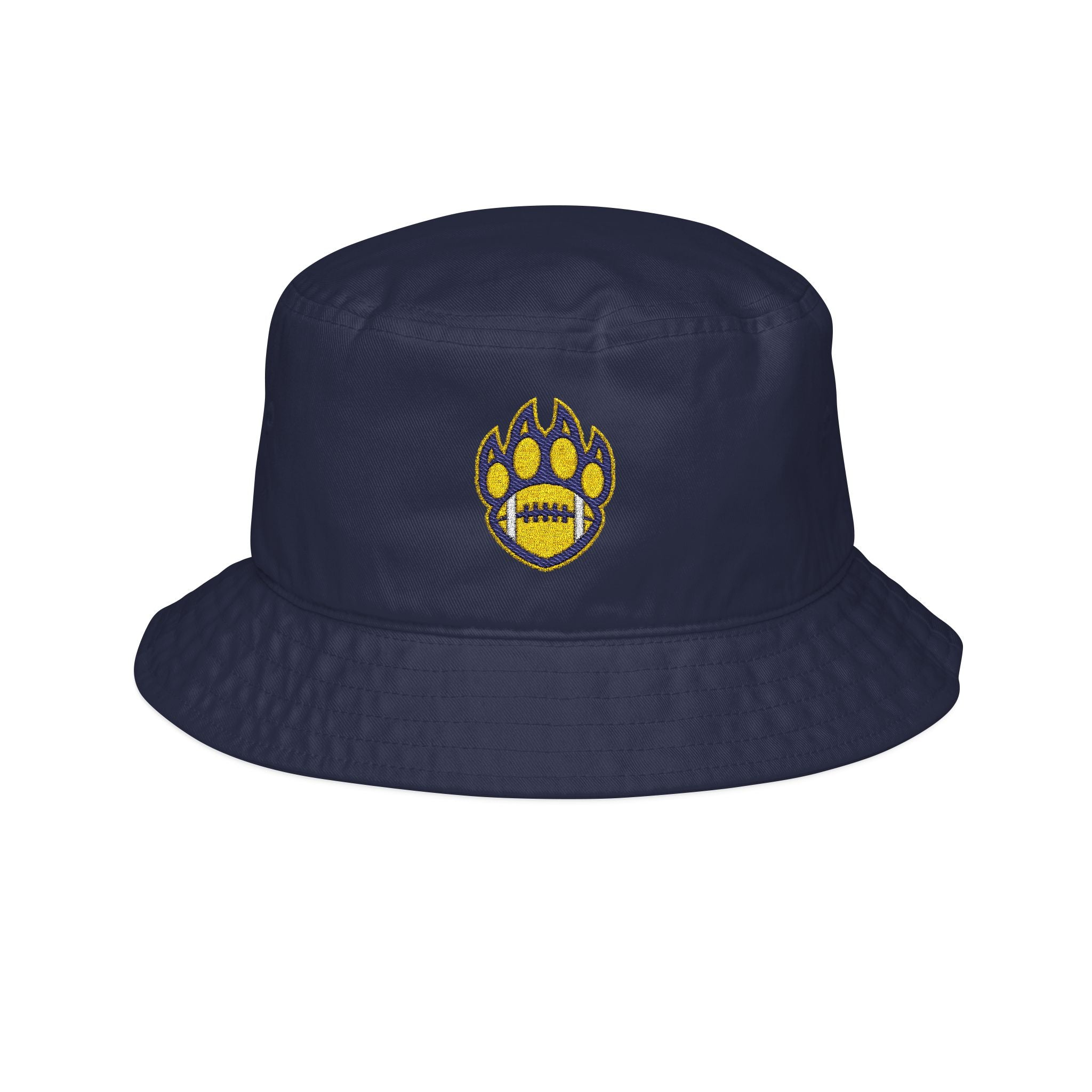 SJ Rocket Football - Embroidered Football Logo Bucket Hat — SJ Team Casual Sun Hat