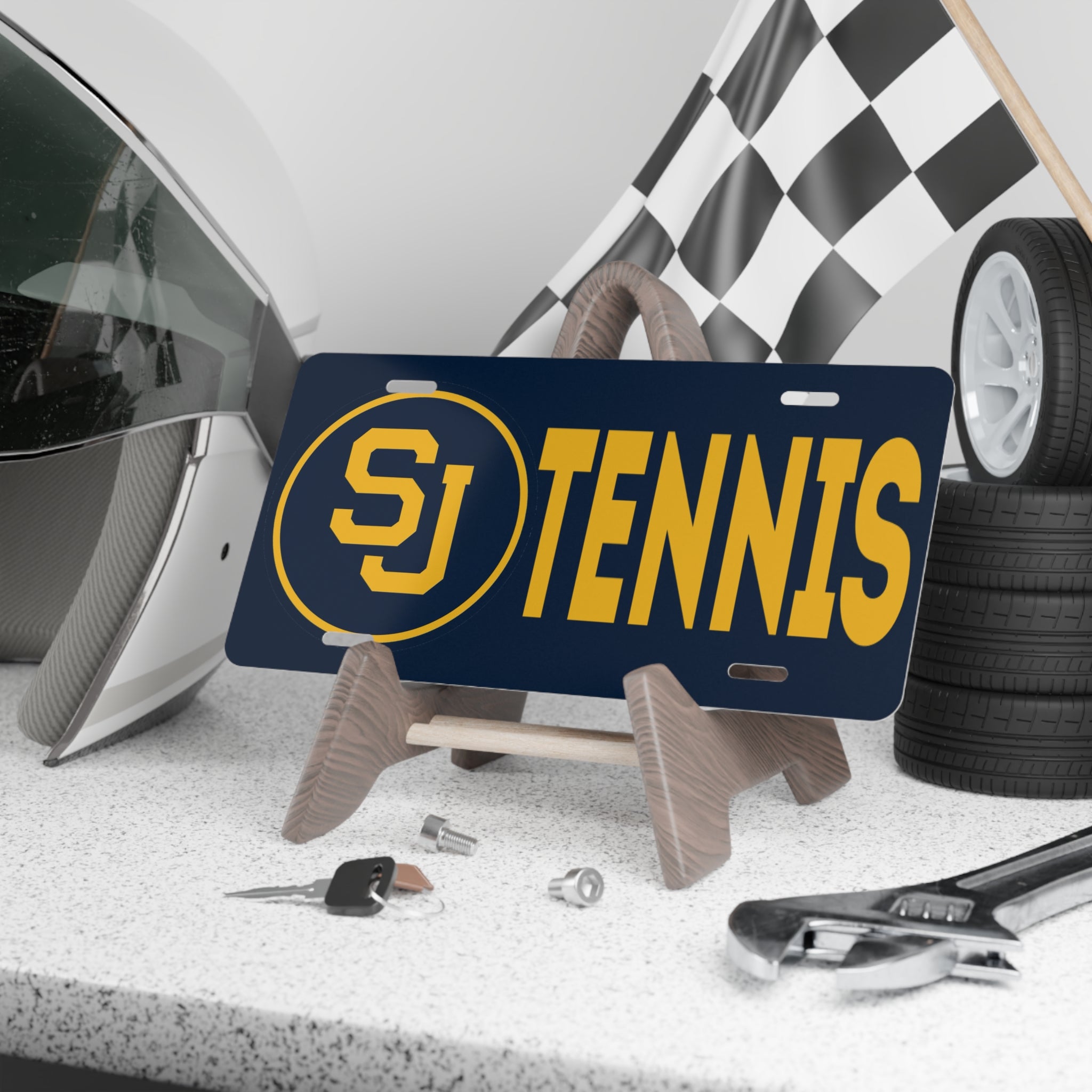Bears Tennis - SJ Tennis License Plate