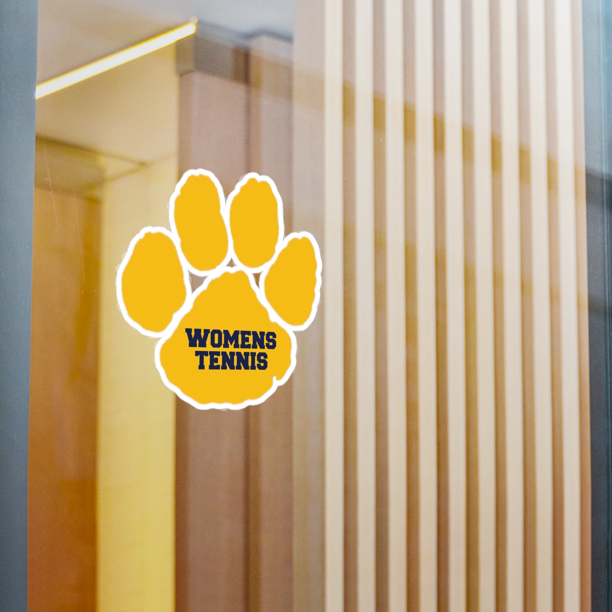 Bears Tennis - Paw Vinyl Decal