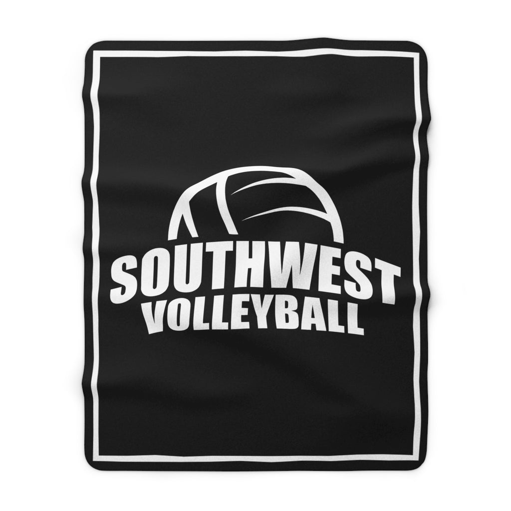 Southwest Volleyball - Cozy Sherpa Fleece Blanket