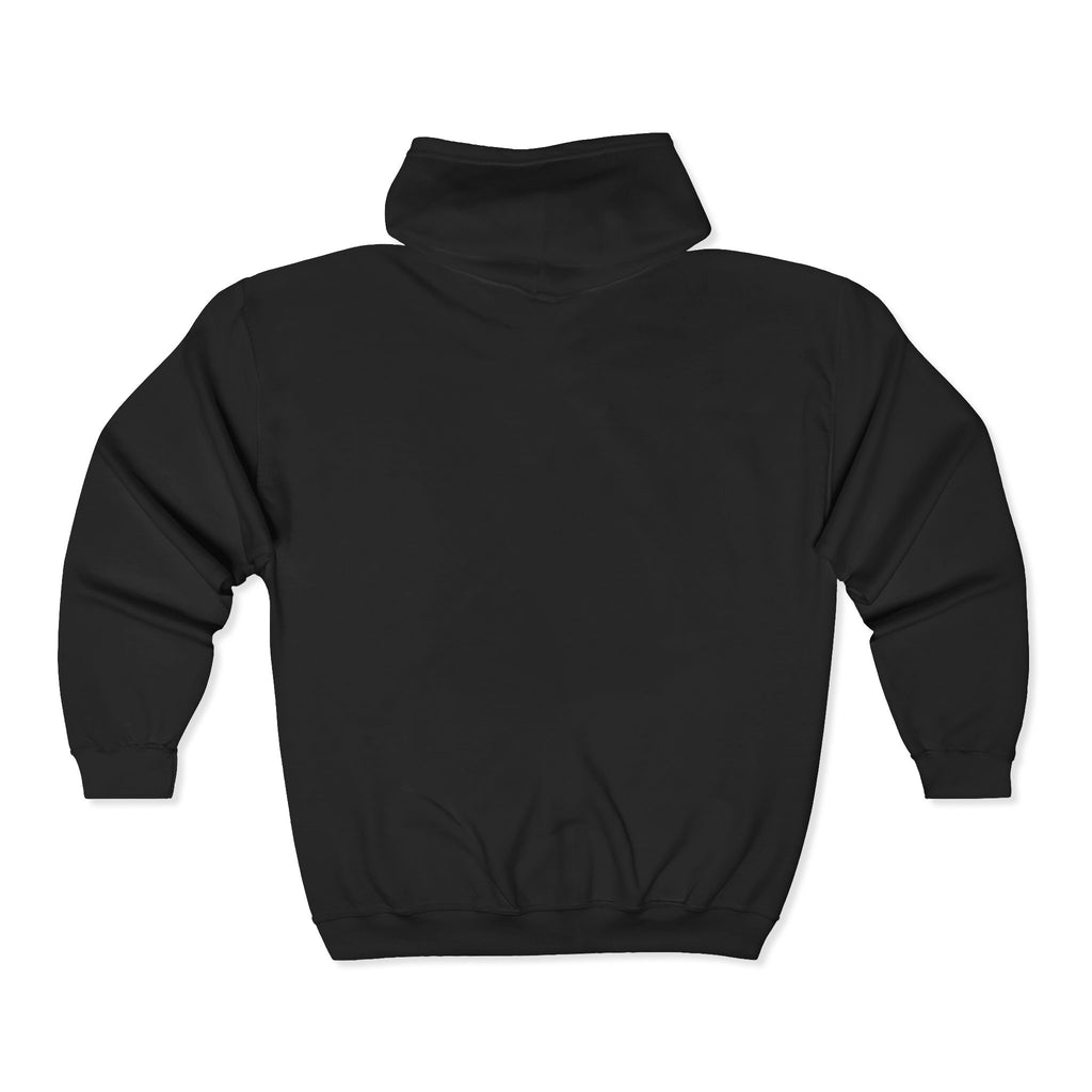 SWVB - Unisex Heavy Blend Full Zip Hooded Sweatshirt Black