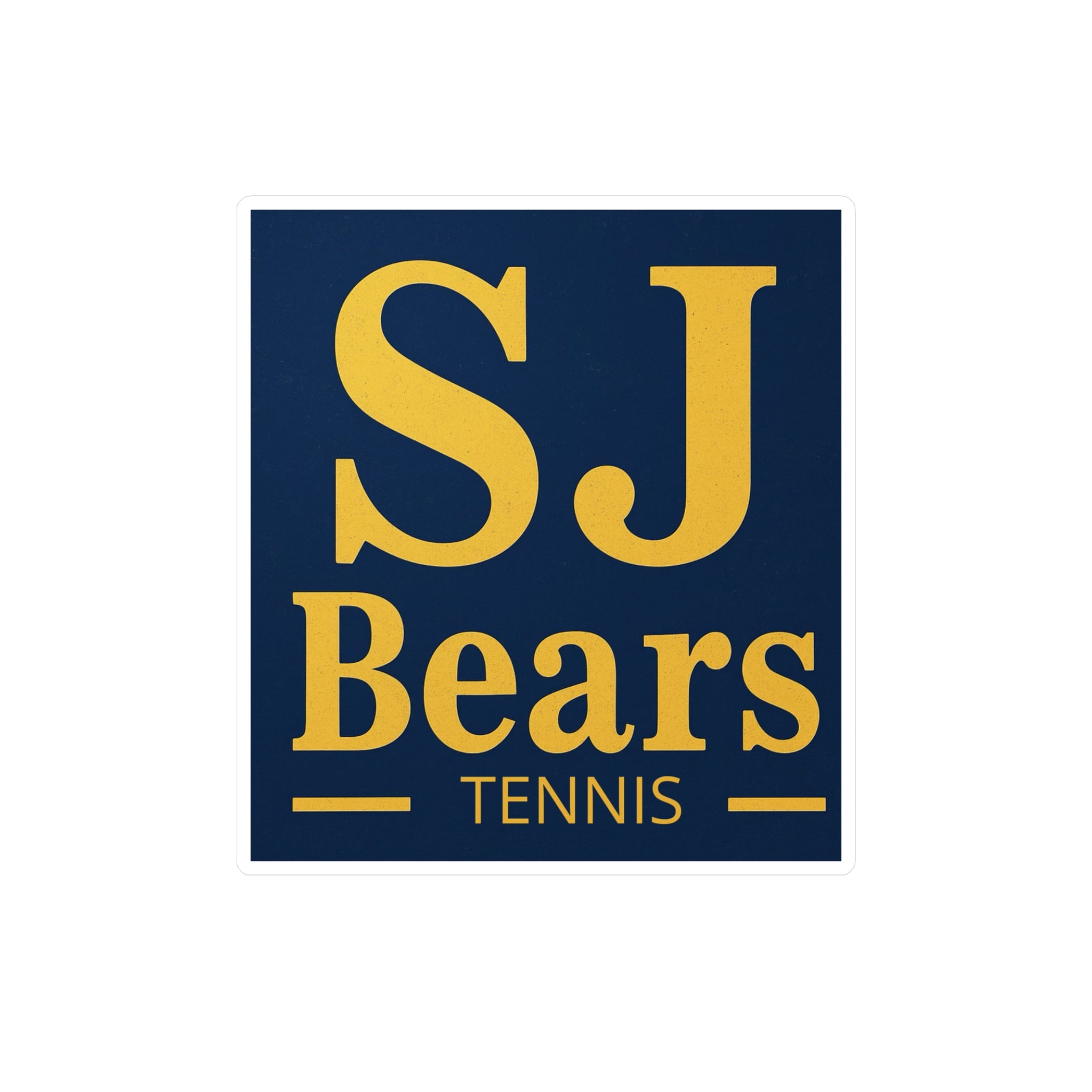 Bears Tennis - SJ Bears