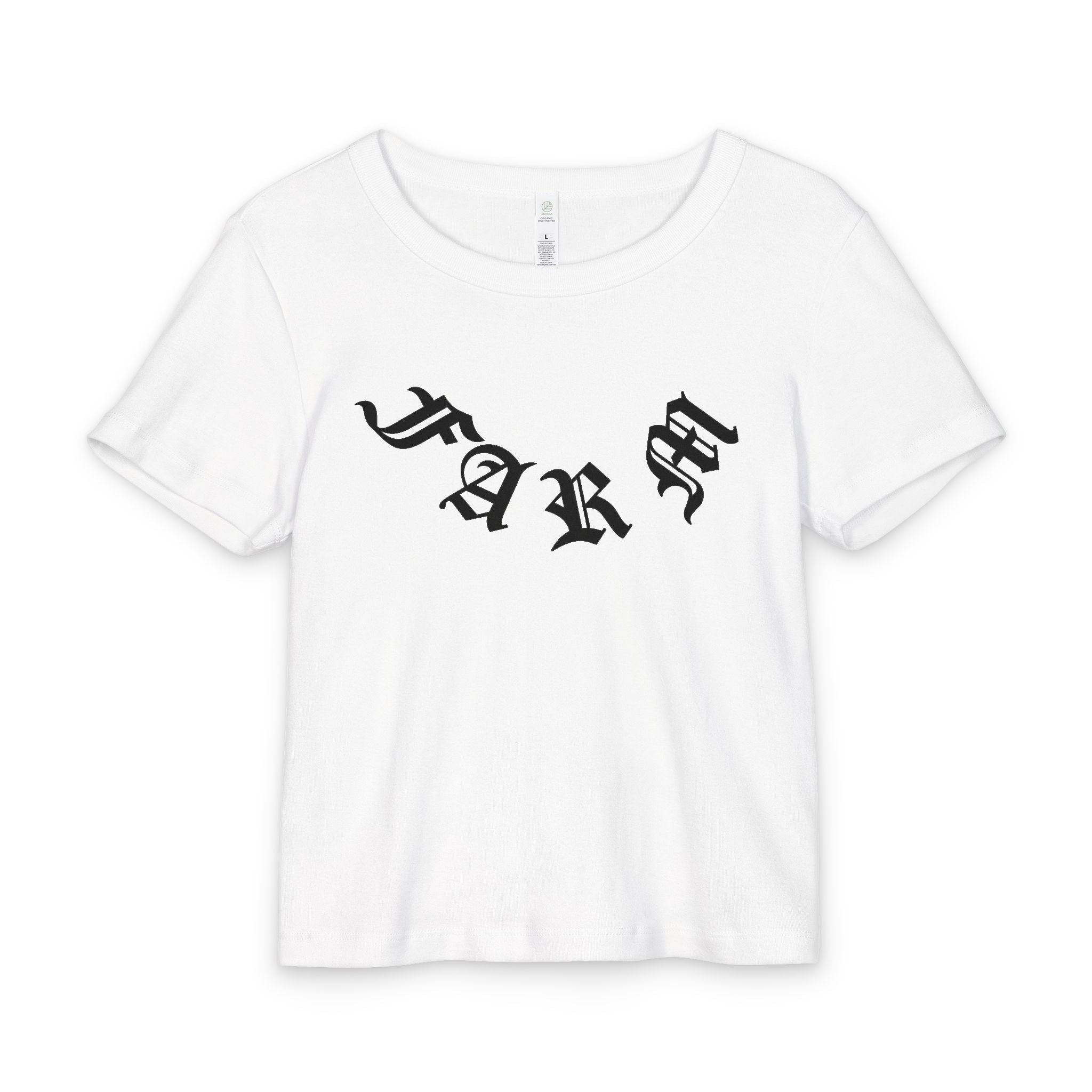 Frickin Farm Fest - Gothic Organic Rib Baby Tee