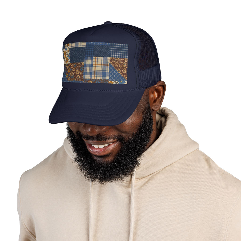Patchwork Trucker Caps