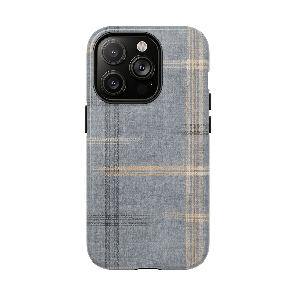 Broken Plaid Iphone Case