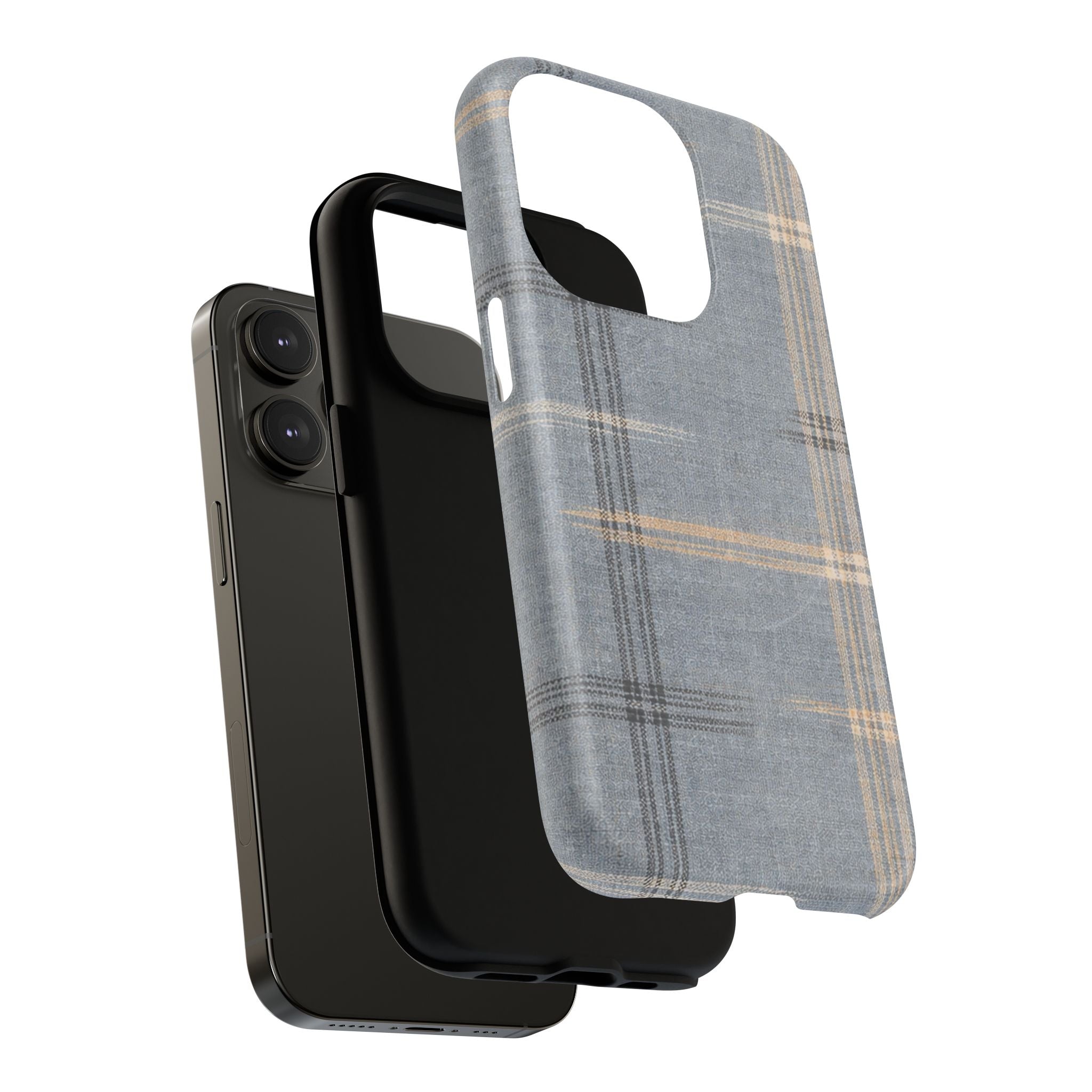 Broken Plaid Iphone Case