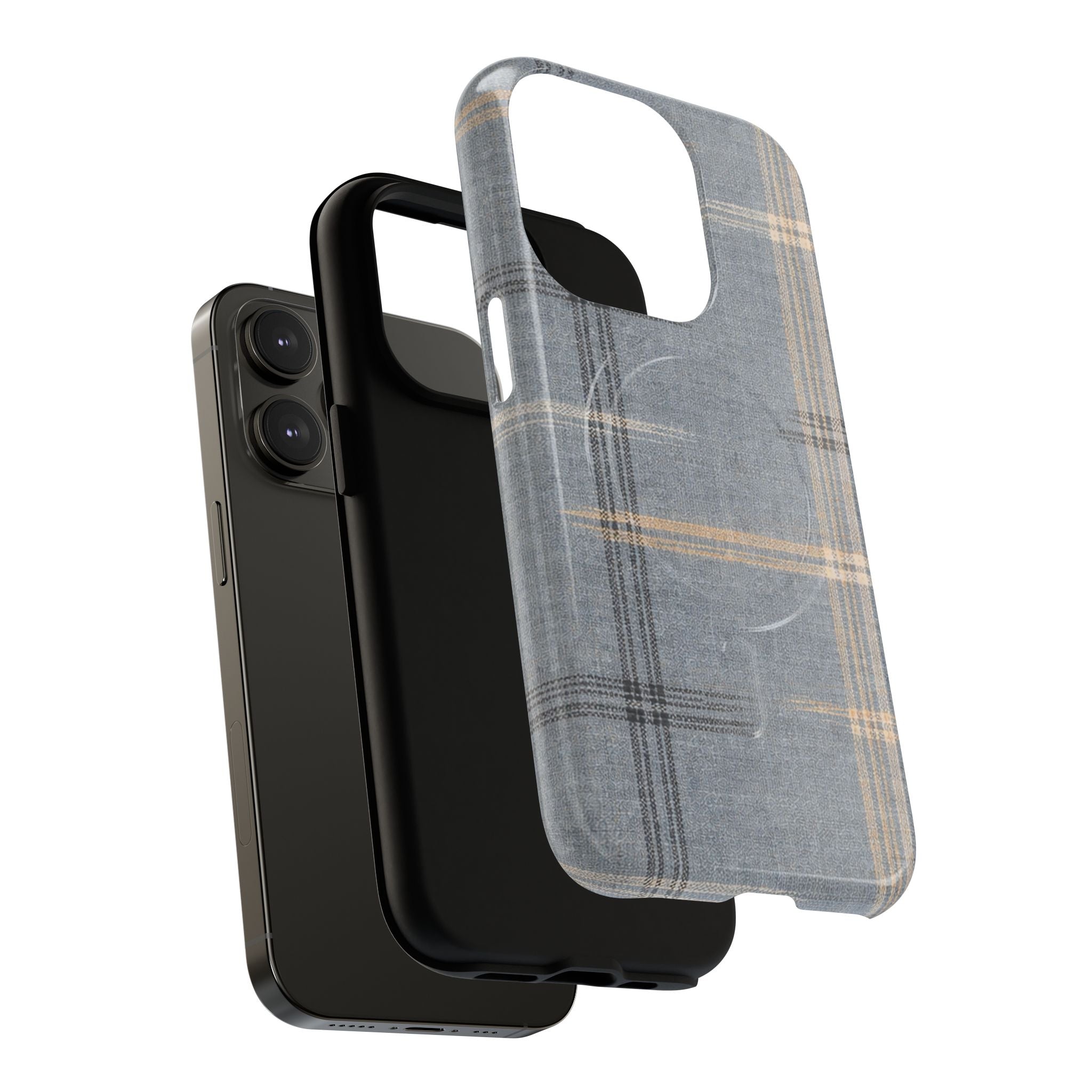 Broken Plaid Iphone Case