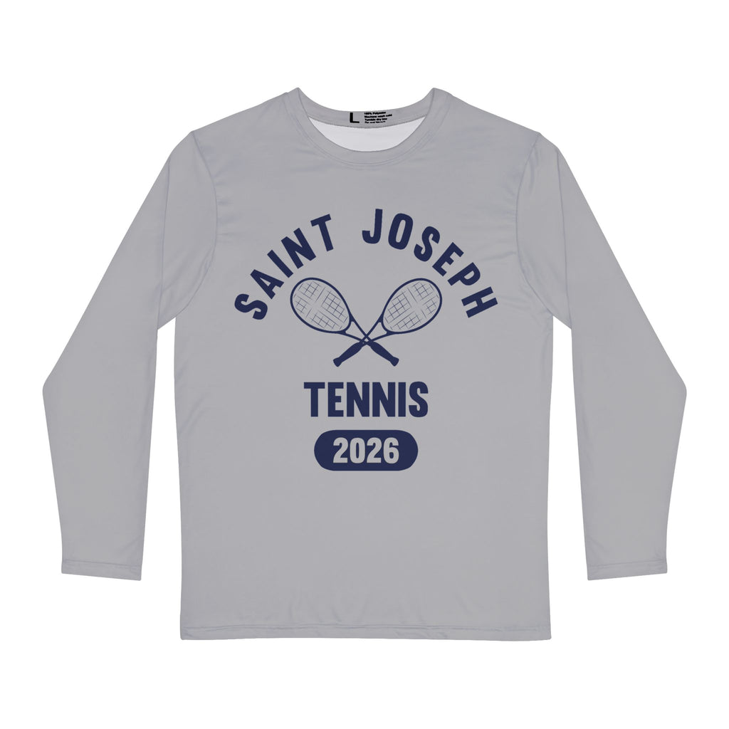 Bears Tennis - Saint Joseph High School Bears 2026 Tennis Long Sleeve Shirt Gray