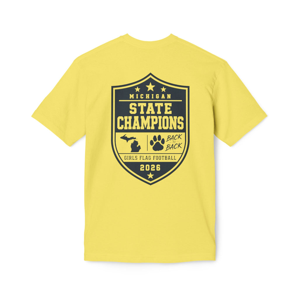 St. Joseph 2026 State Champions T-Shirt — Michigan Girls Flag Football