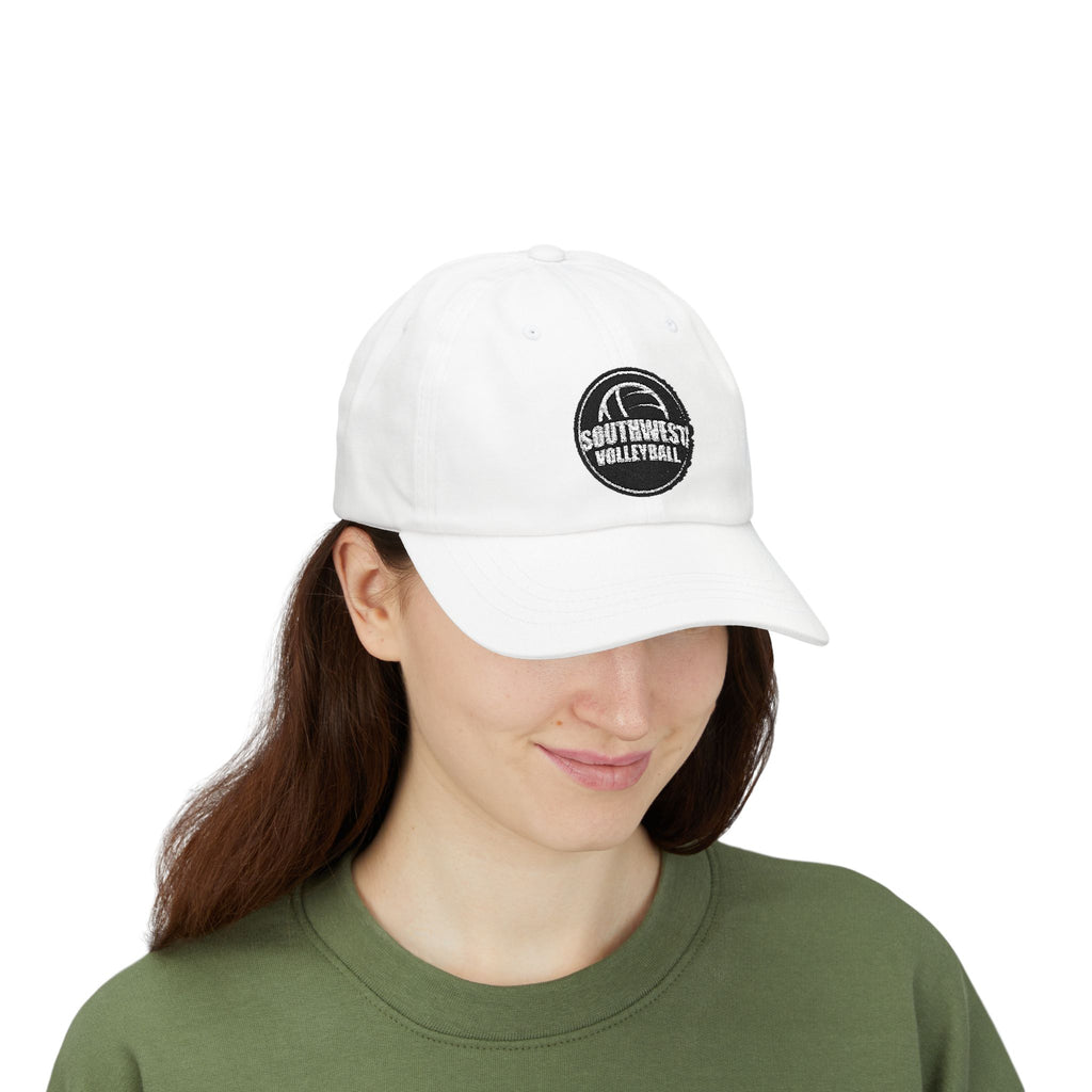 SWVB - Classic Dad Cap (Embroidered) White