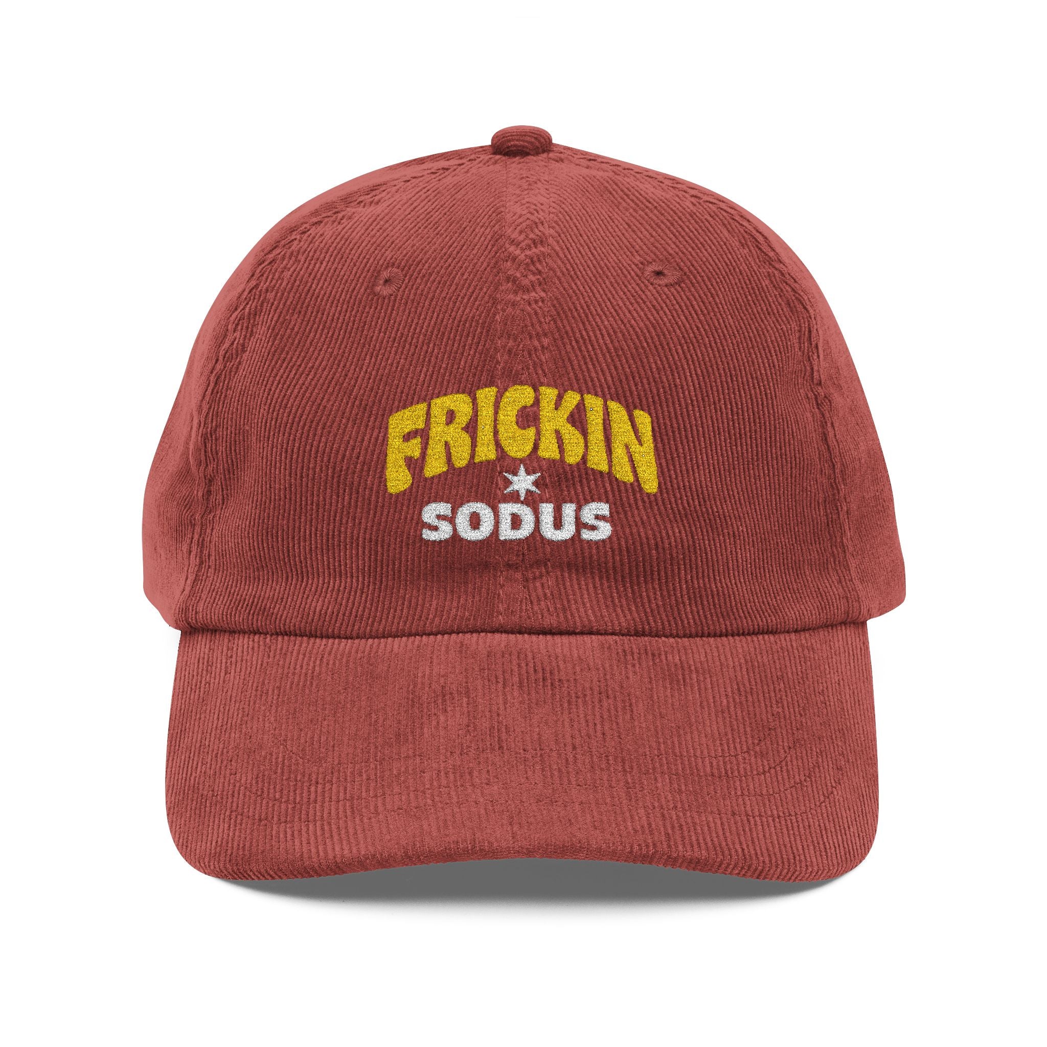 Frickin Farm Fest - Corduroy Embroidered Vintage Hat