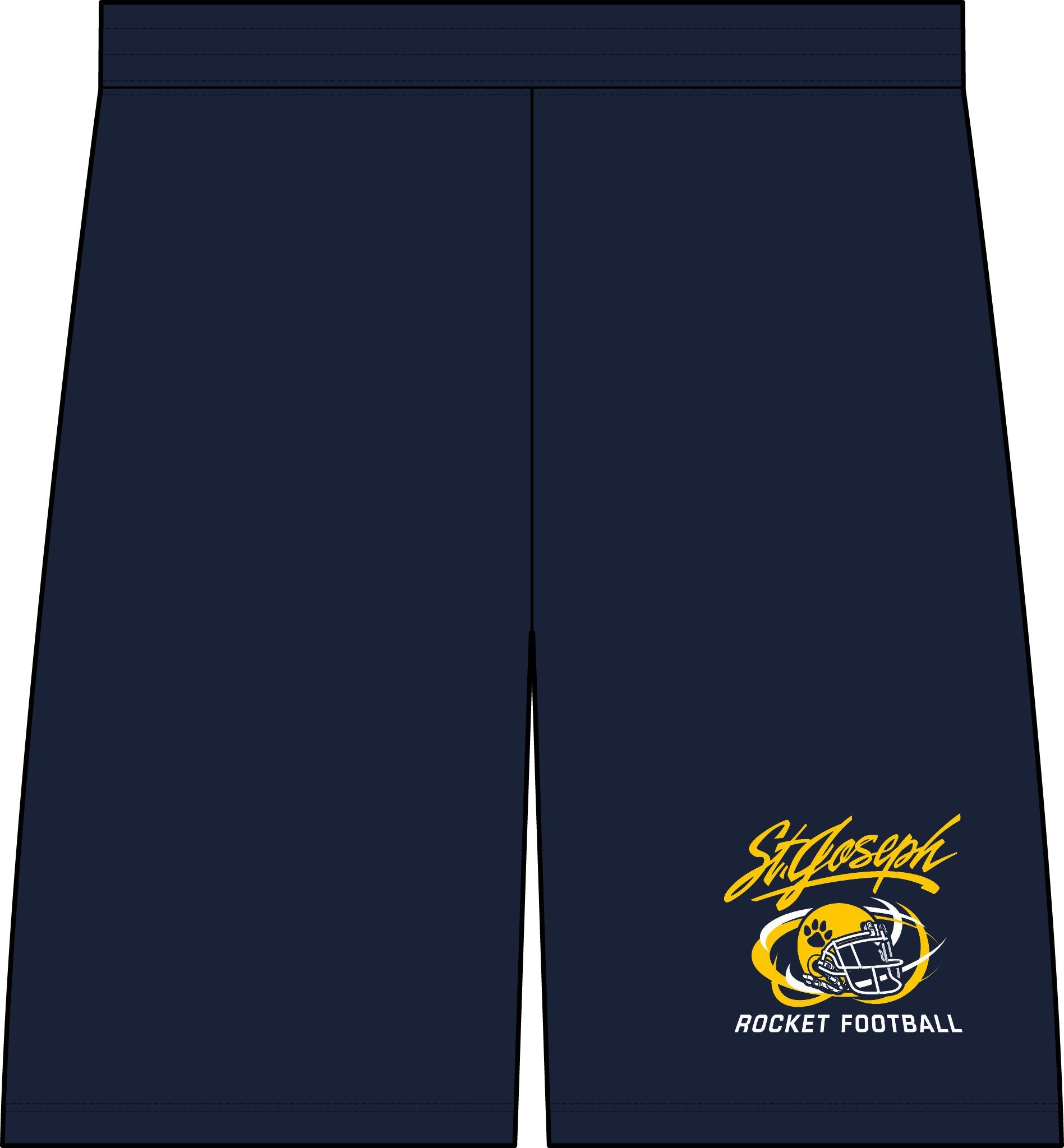 SJ Rocket Football - 9" Performance Shorts V2